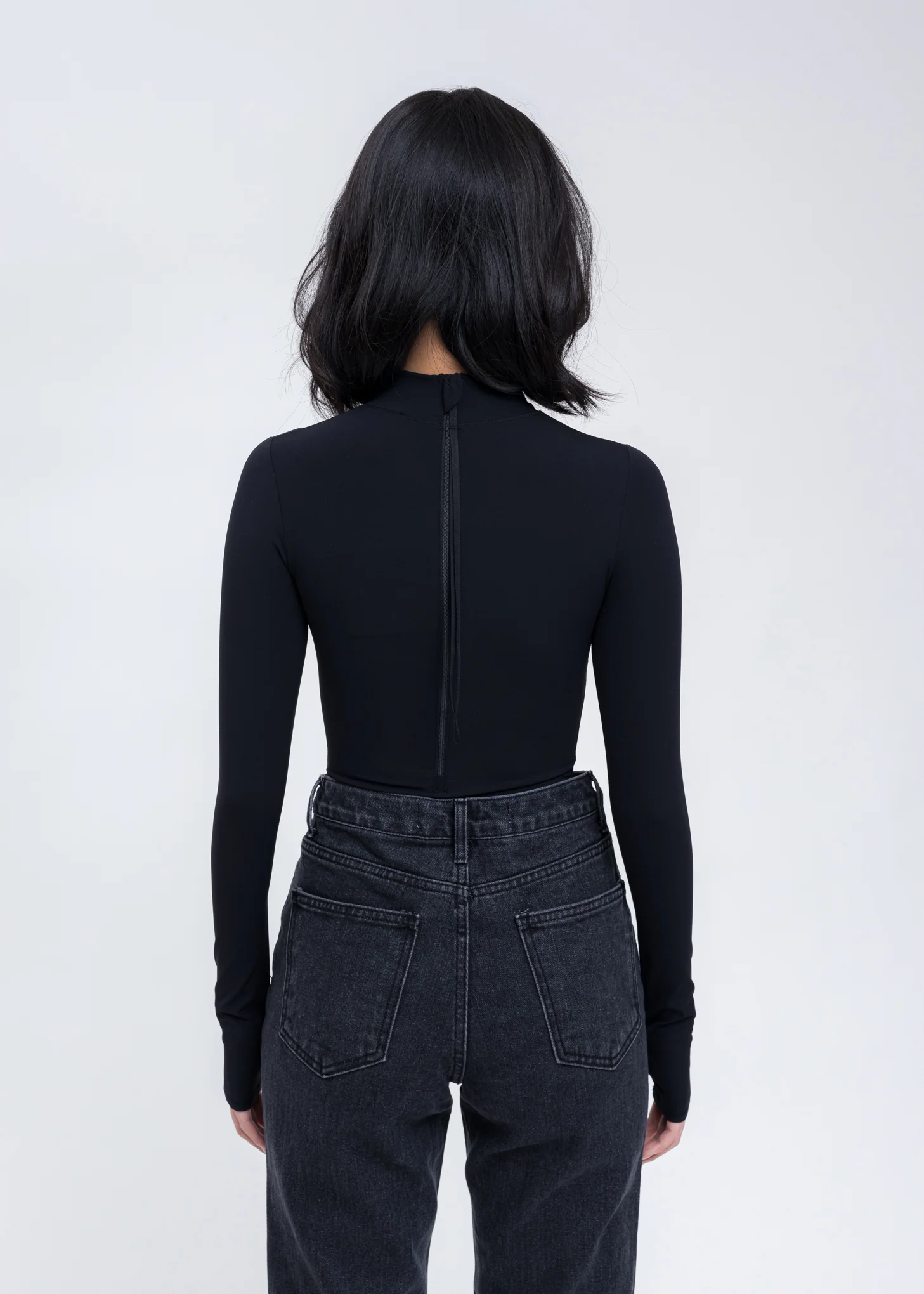 Black Yoga Bodysuit - Image 6