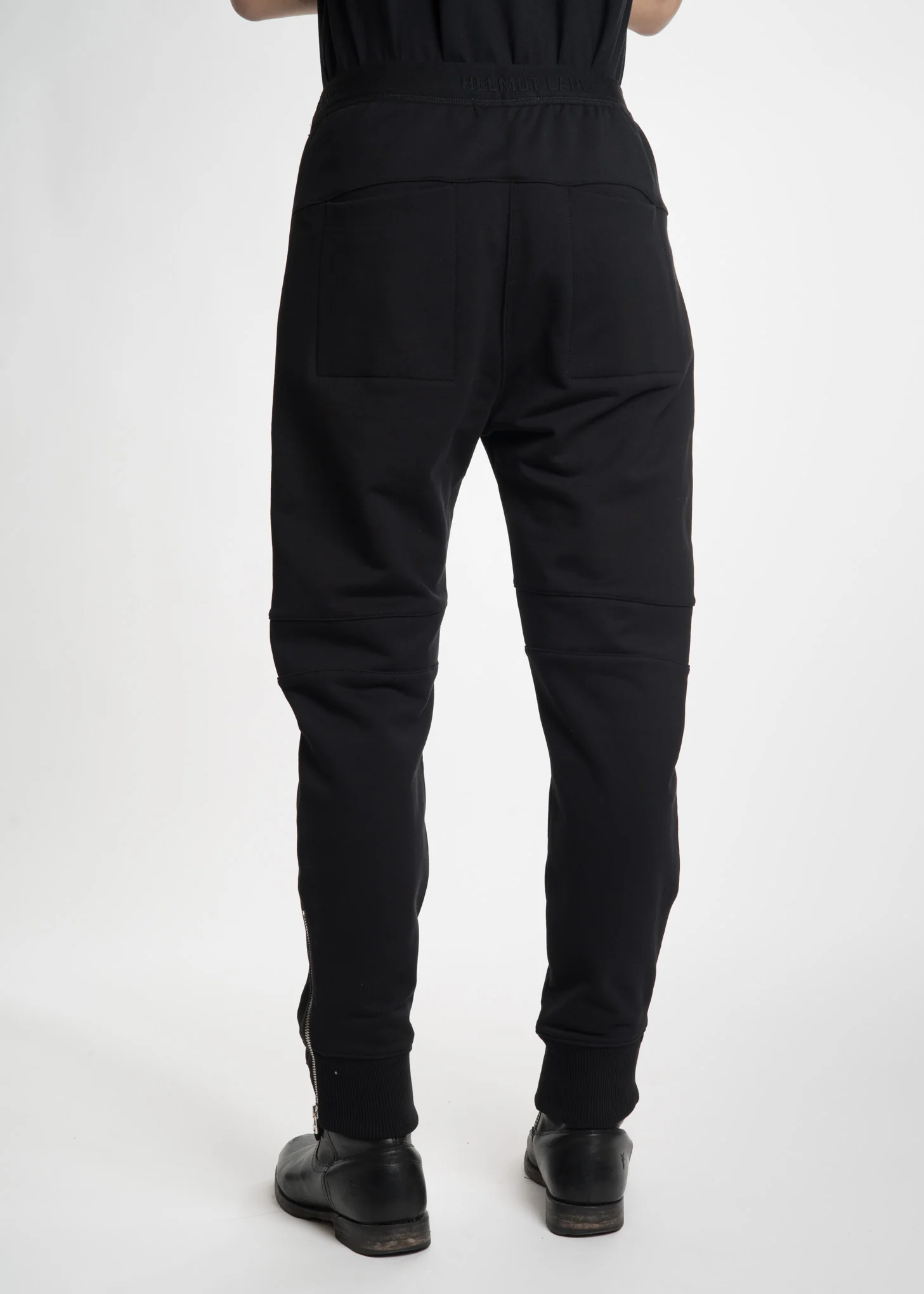 Black Zip Jogger - Image 3