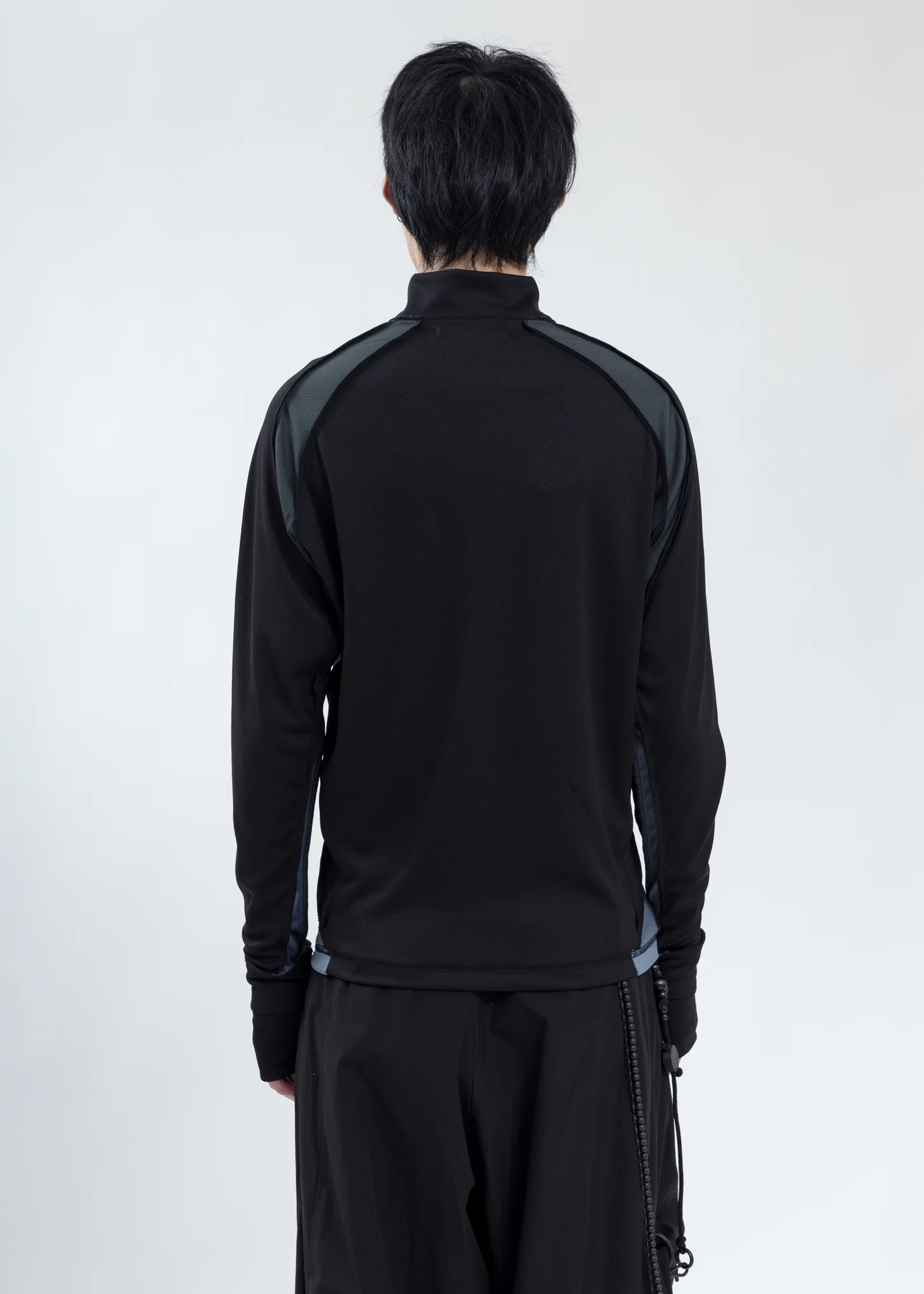 Black Zip Necktop - Image 4