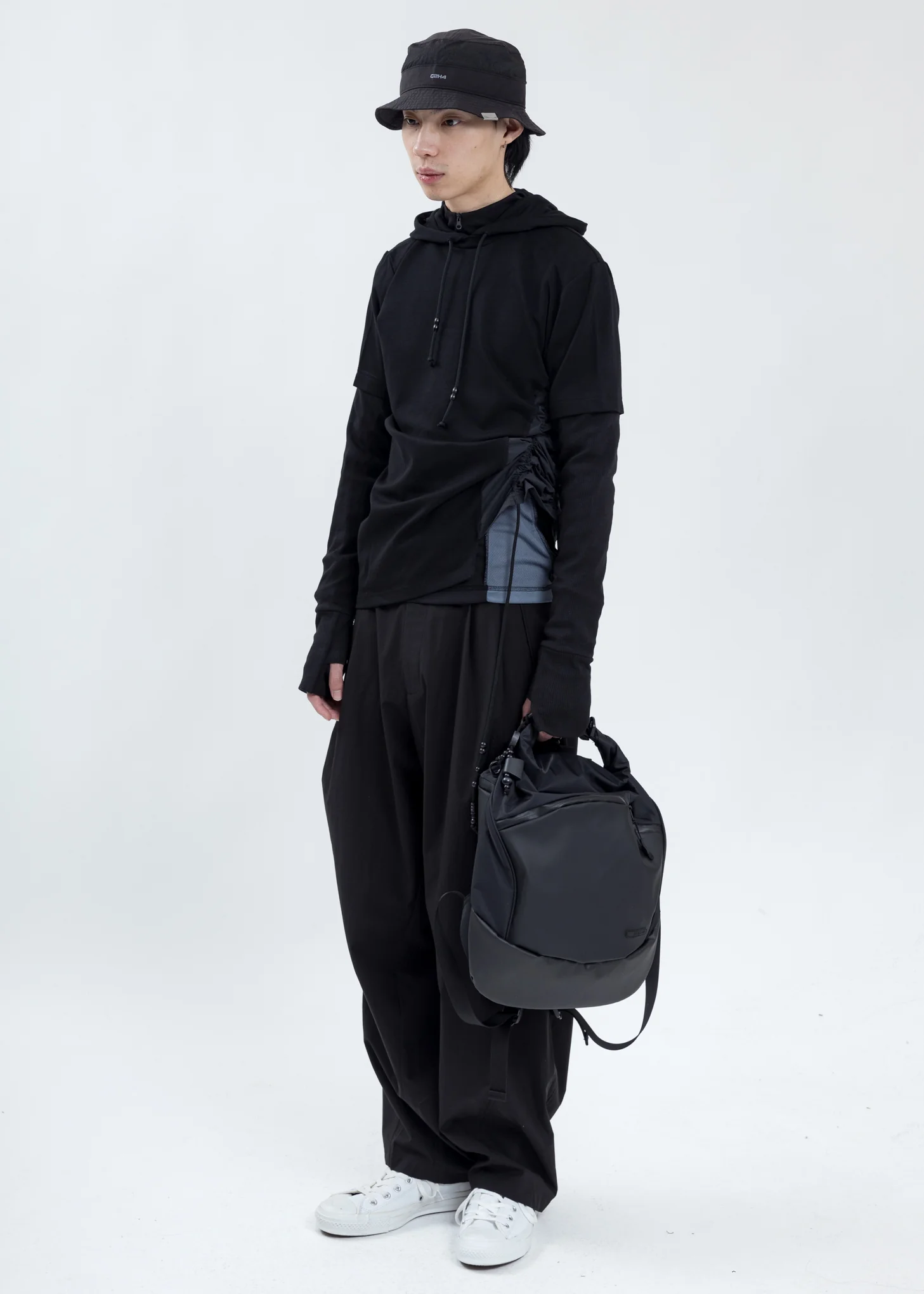 Black Zip Necktop - Image 6