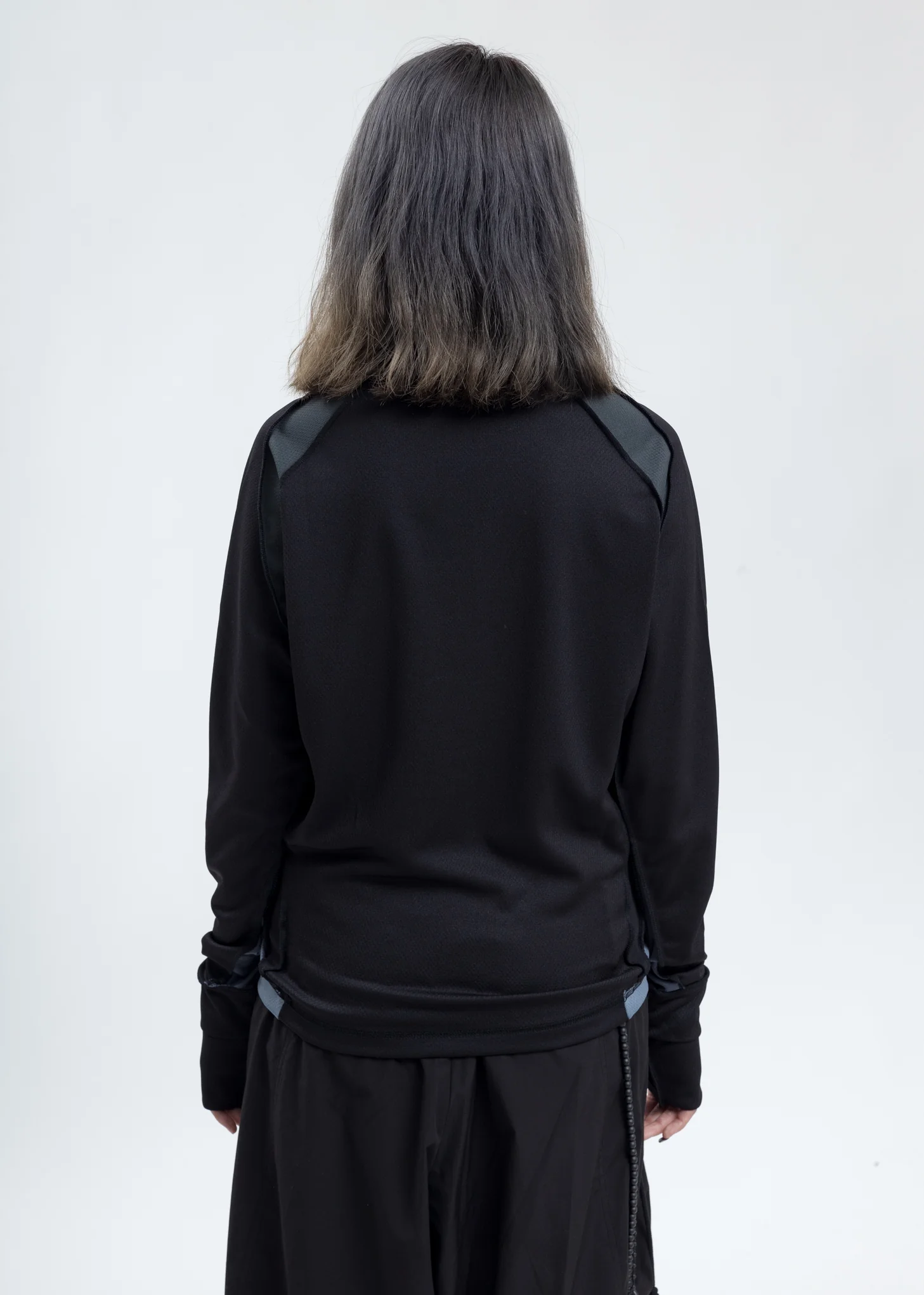 Black Zip Necktop - Image 3