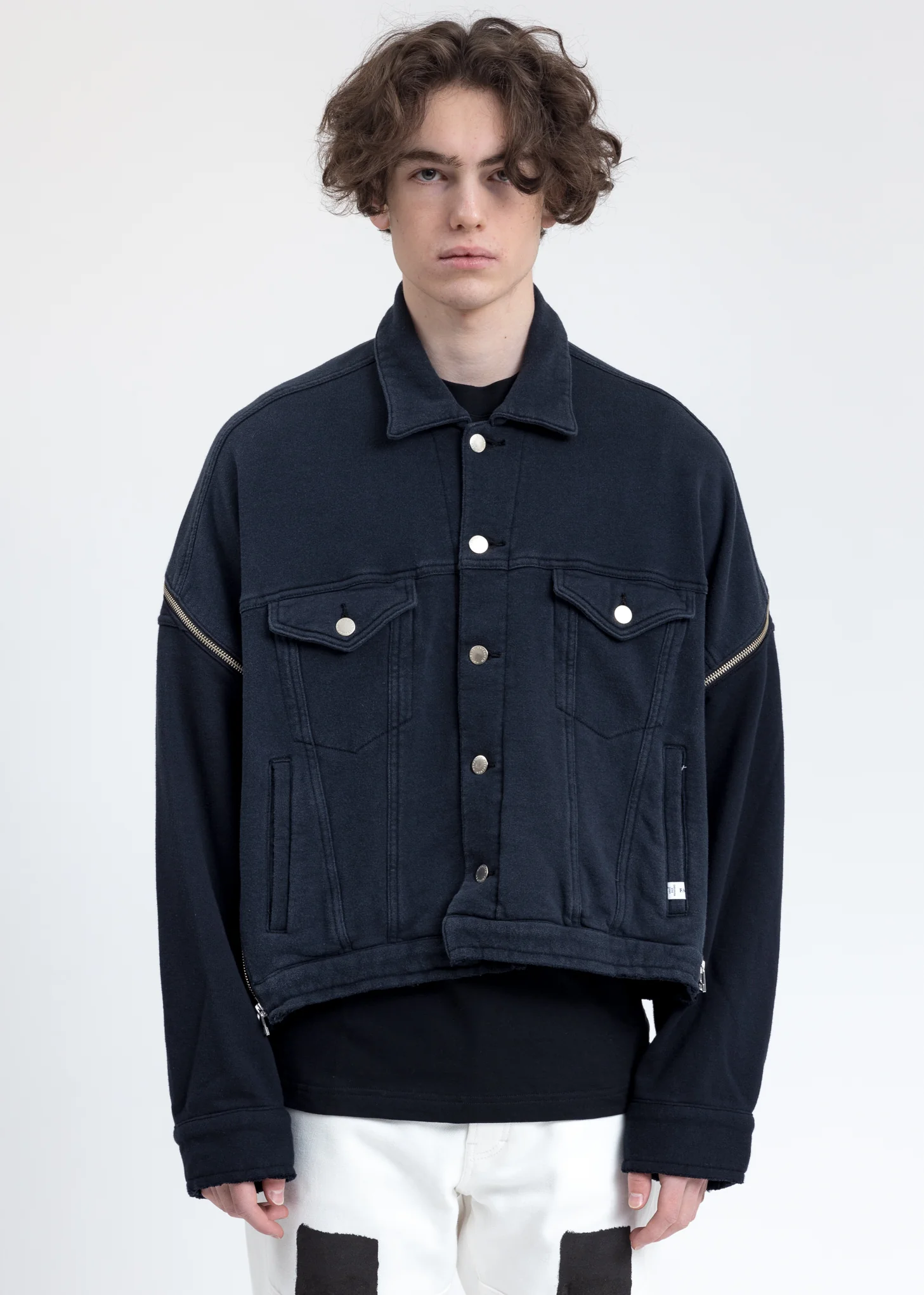 Black Zipper Jacket