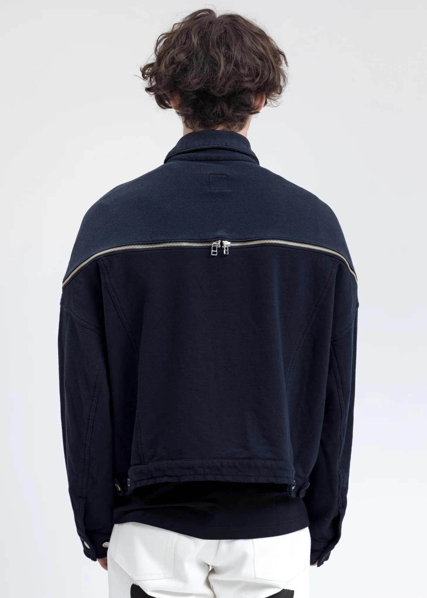 Black Zipper Jacket - Image 5