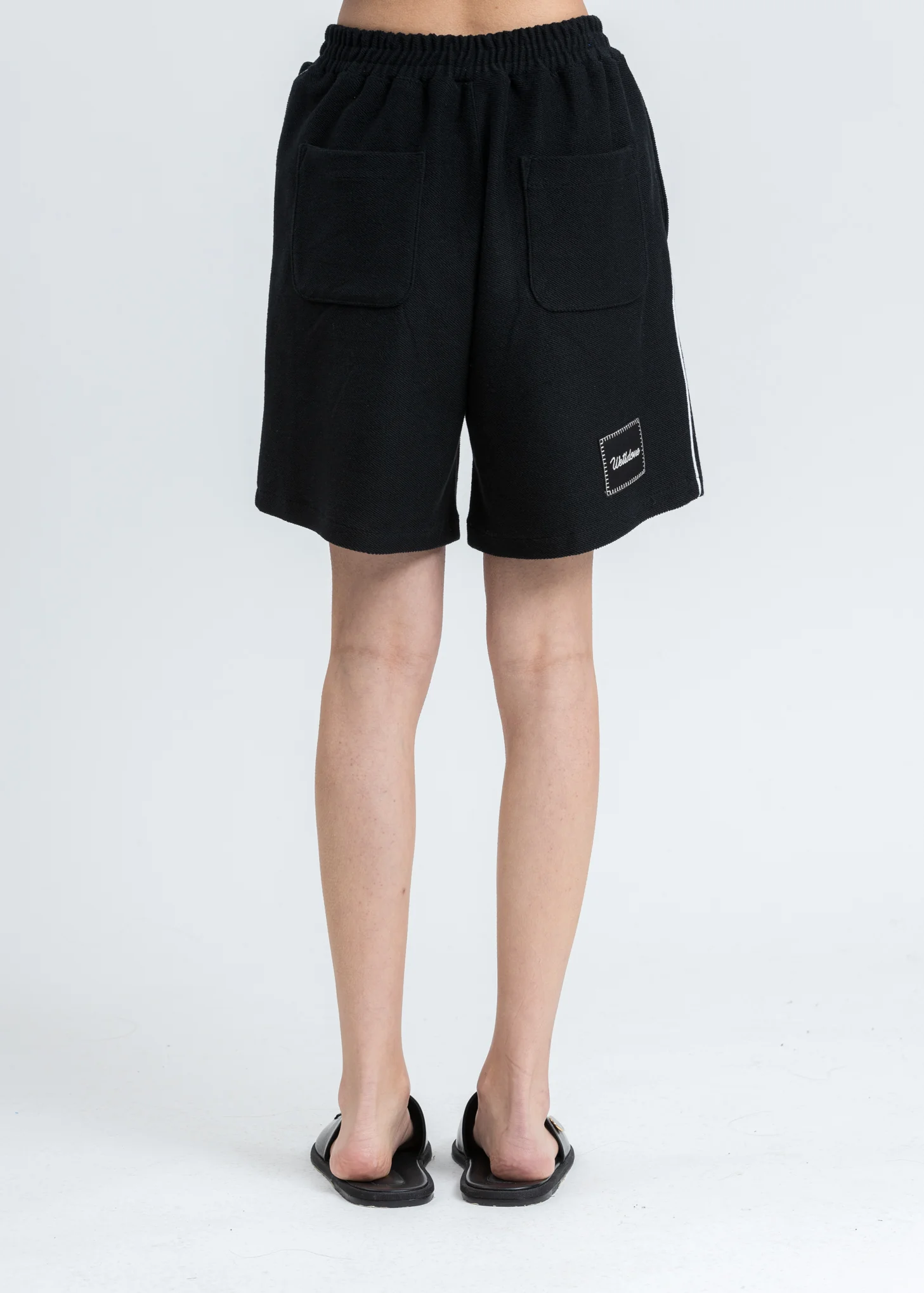 Black Zurry Pyjama Shorts - Image 2