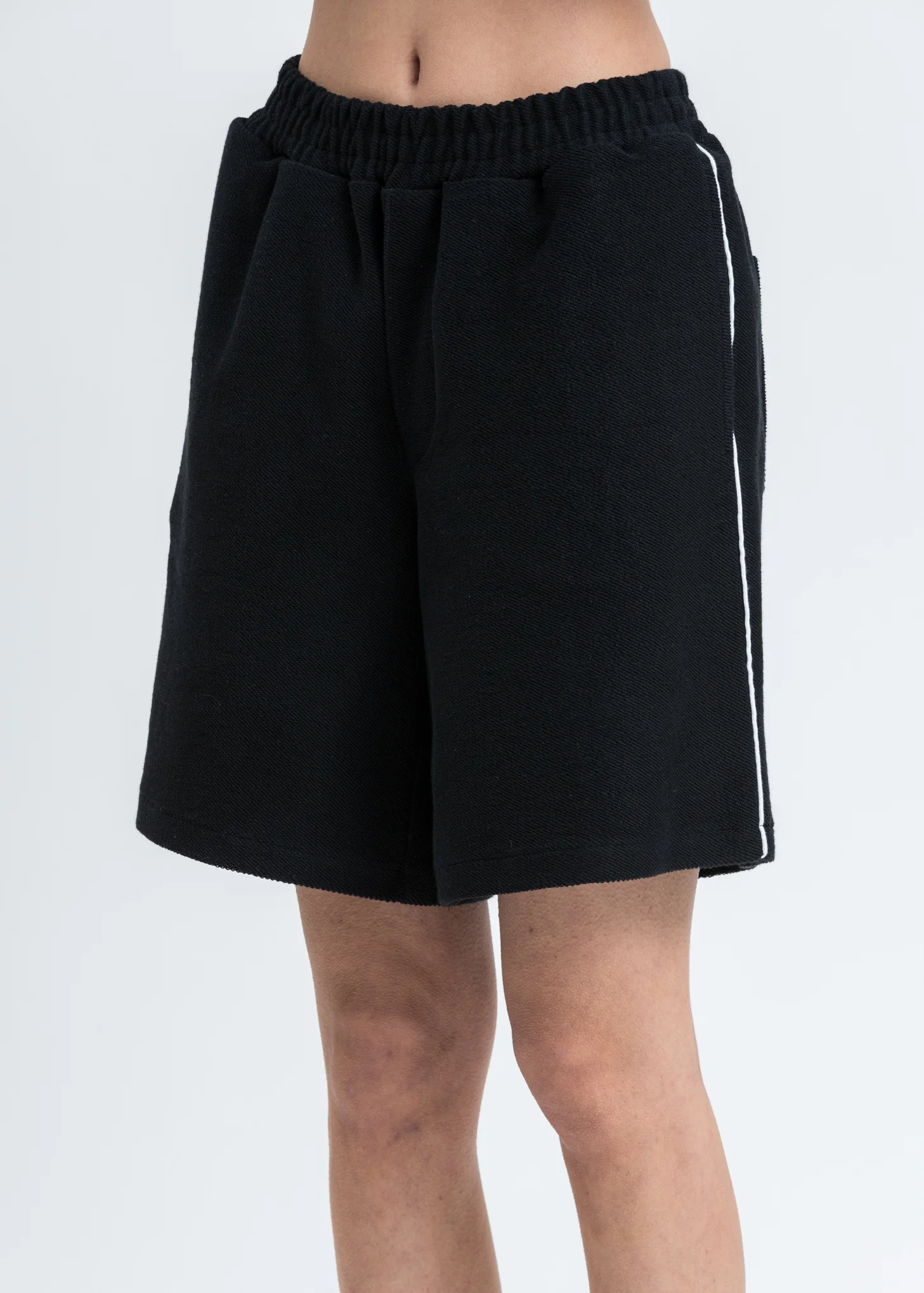 Black Zurry Pyjama Shorts - Image 4