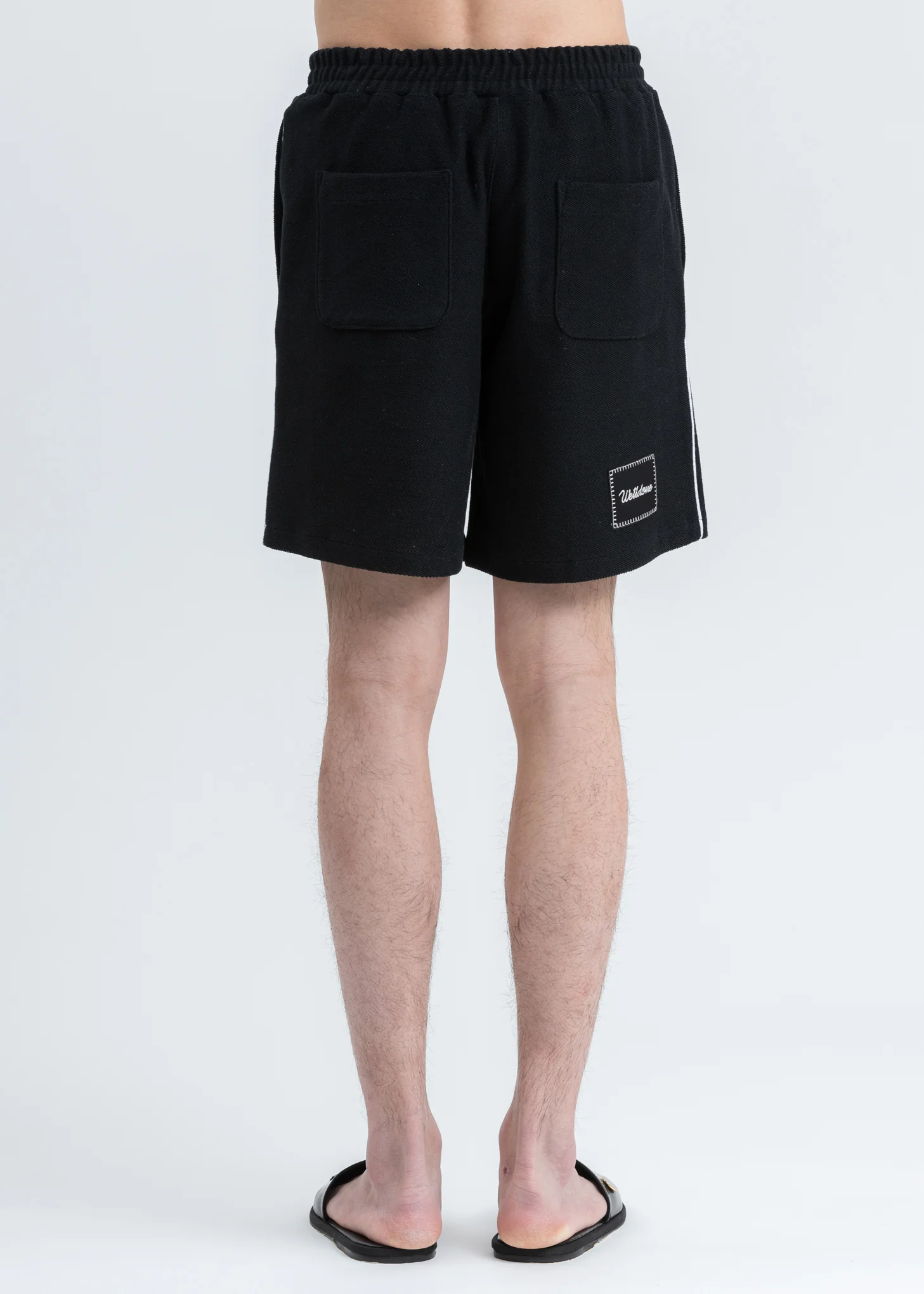 Black Zurry Pyjama Shorts - Image 3
