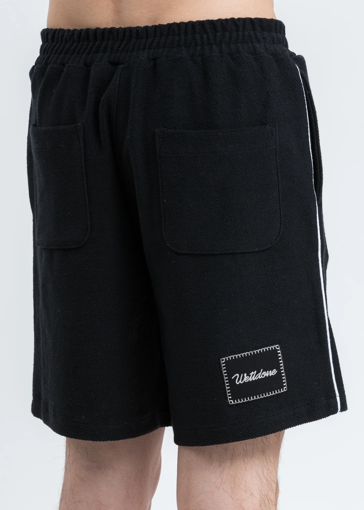Black Zurry Pyjama Shorts - Image 4
