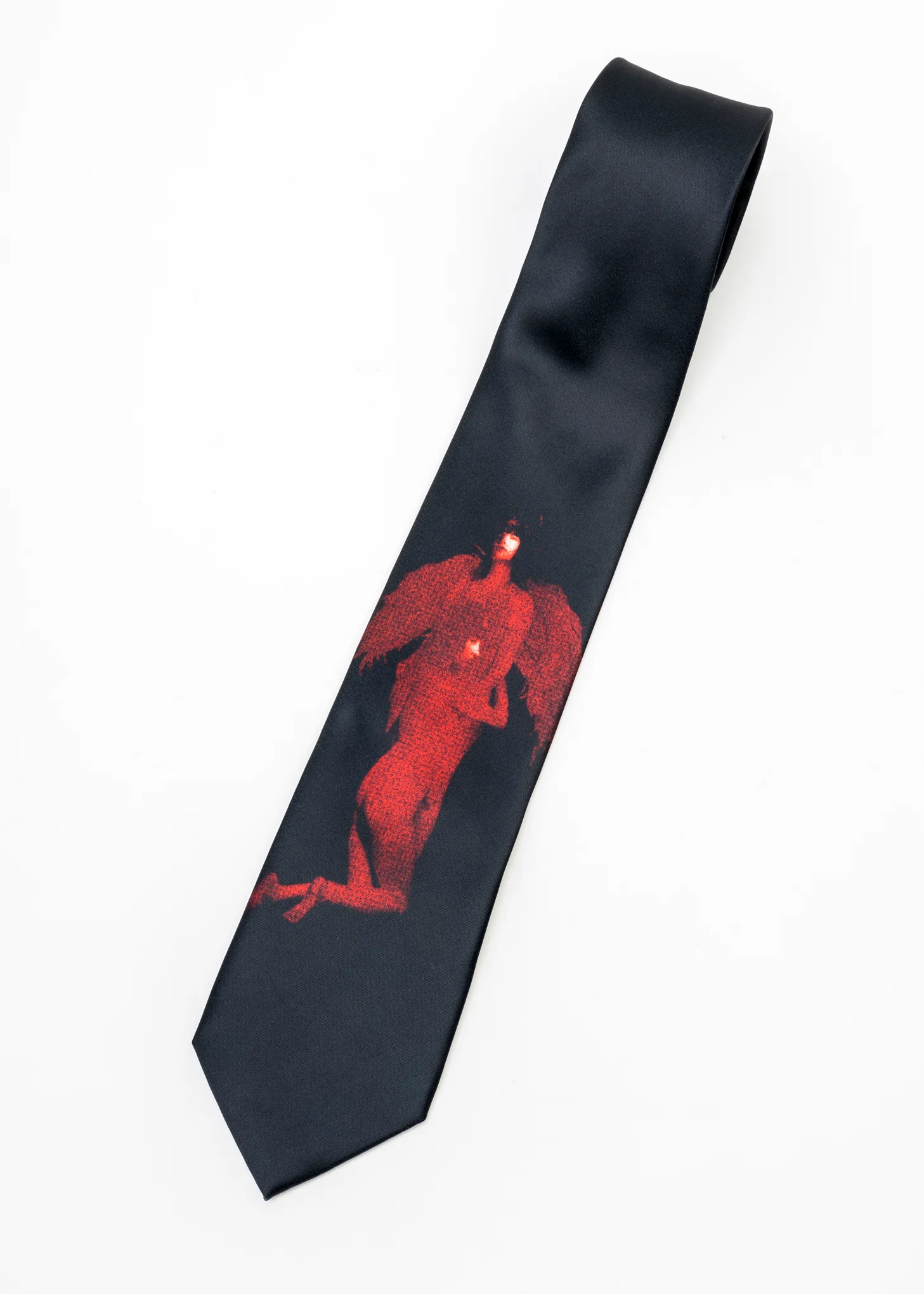 BLACK TWO GIRLS TIE - Image 4