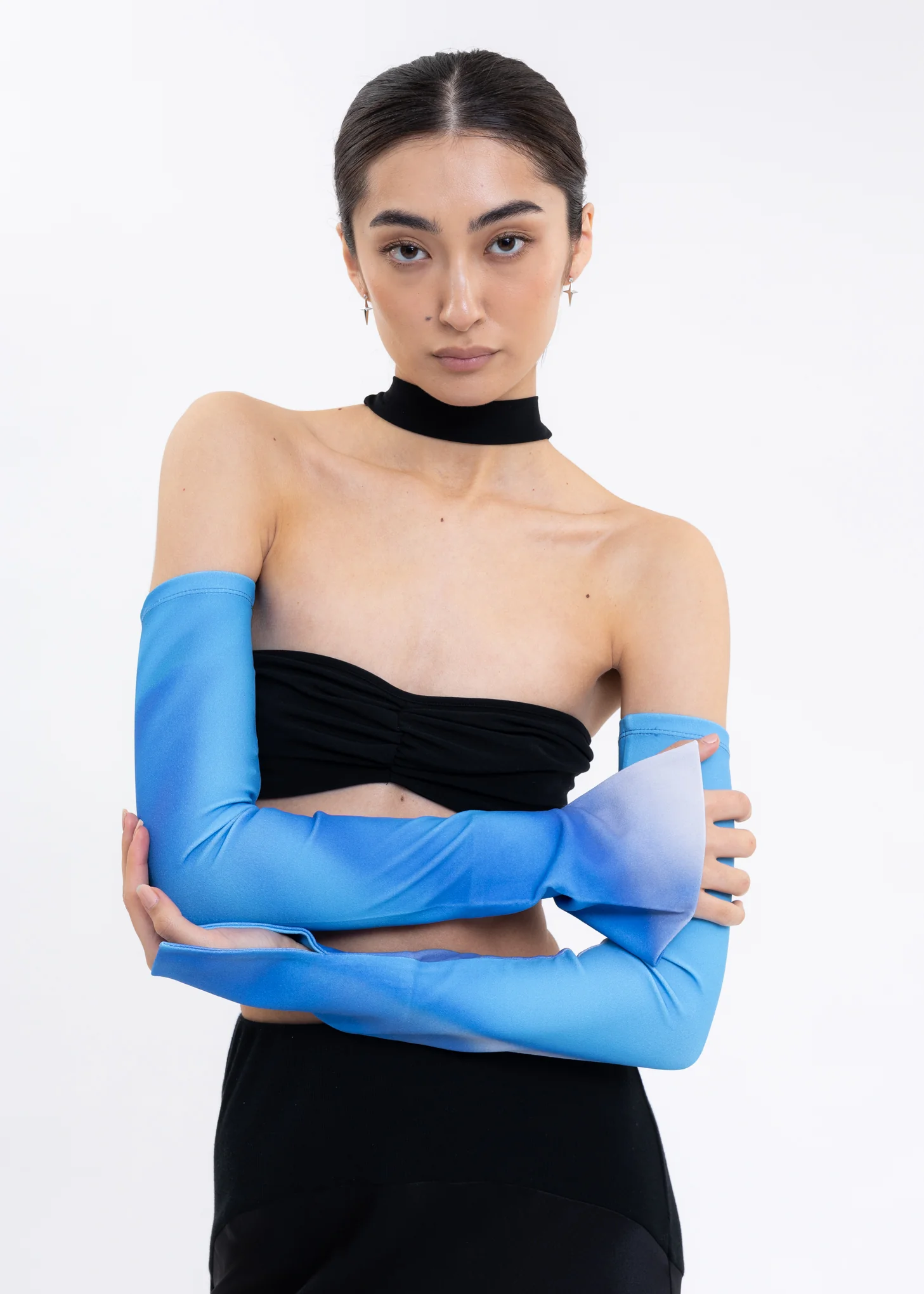 Blue And Grey Arm Sleeves - Image 5