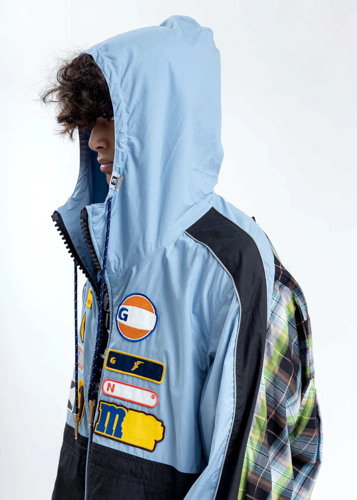 Blue Back Docking Denim Jacket - Image 2