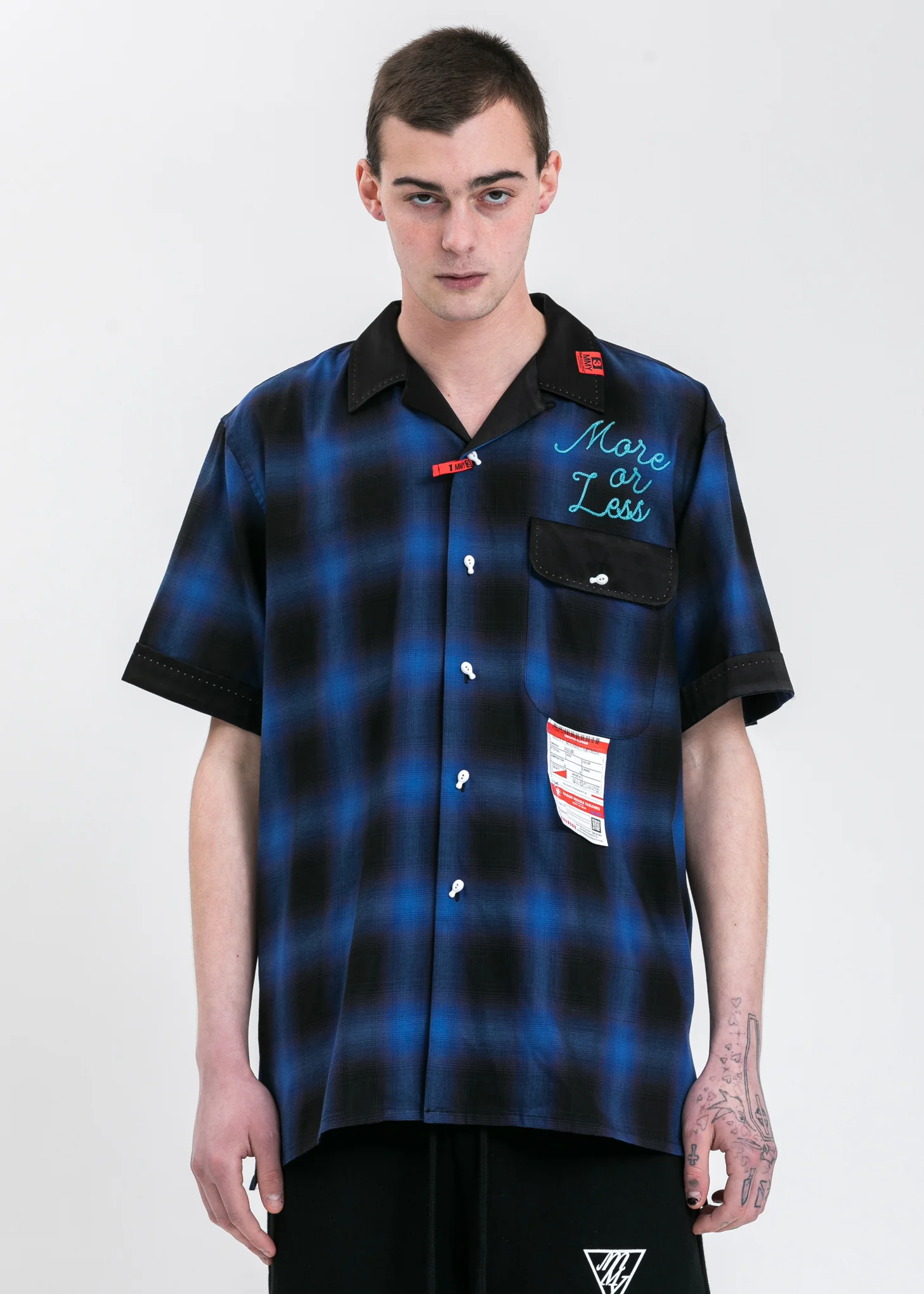 Blue Back T-Bowling Shirt - Image 2