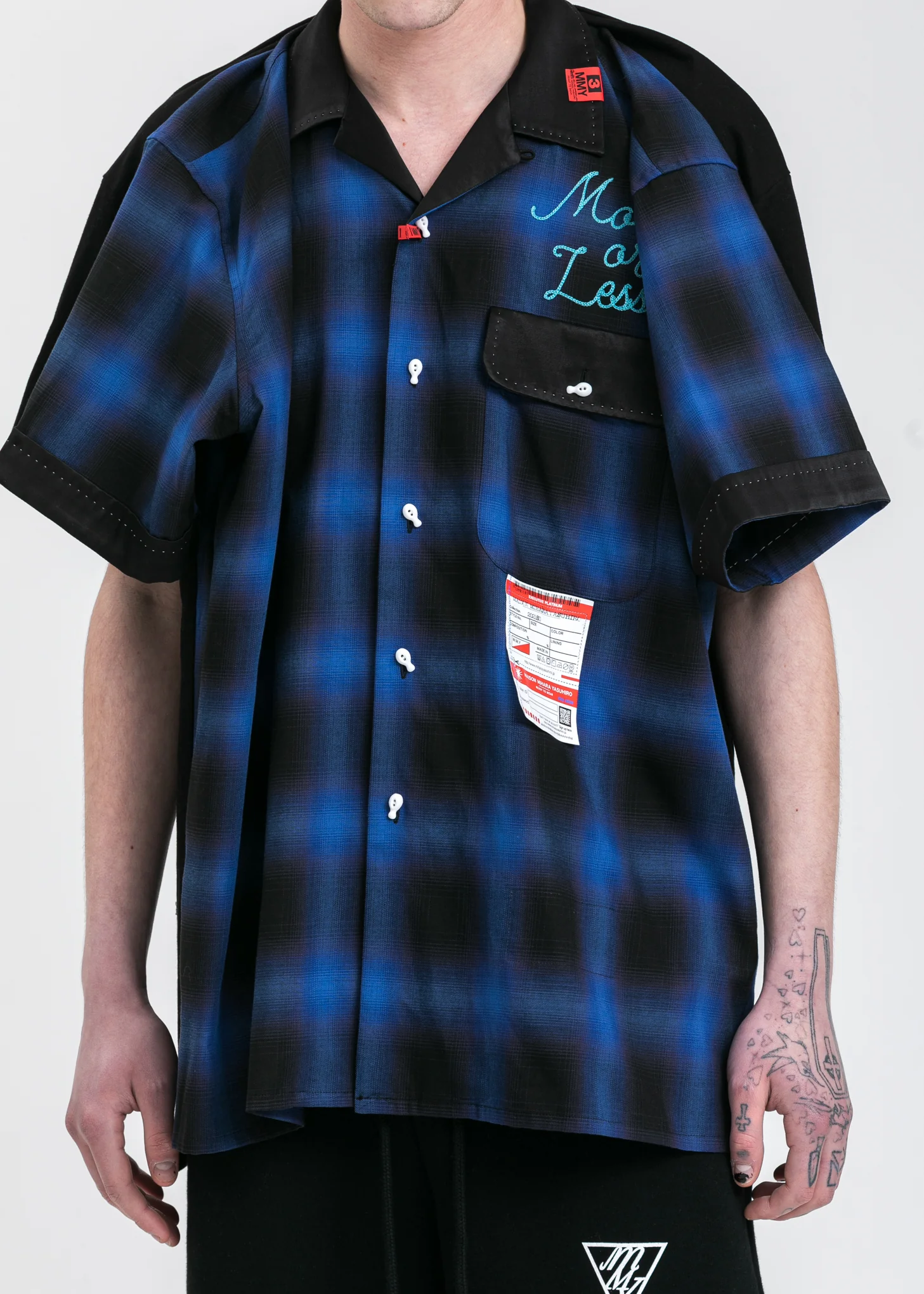 Blue Back T-Bowling Shirt - Image 4