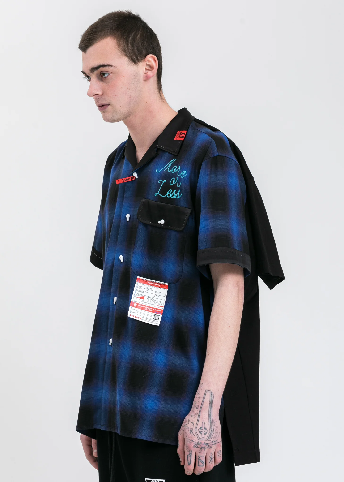 Blue Back T-Bowling Shirt - Image 7