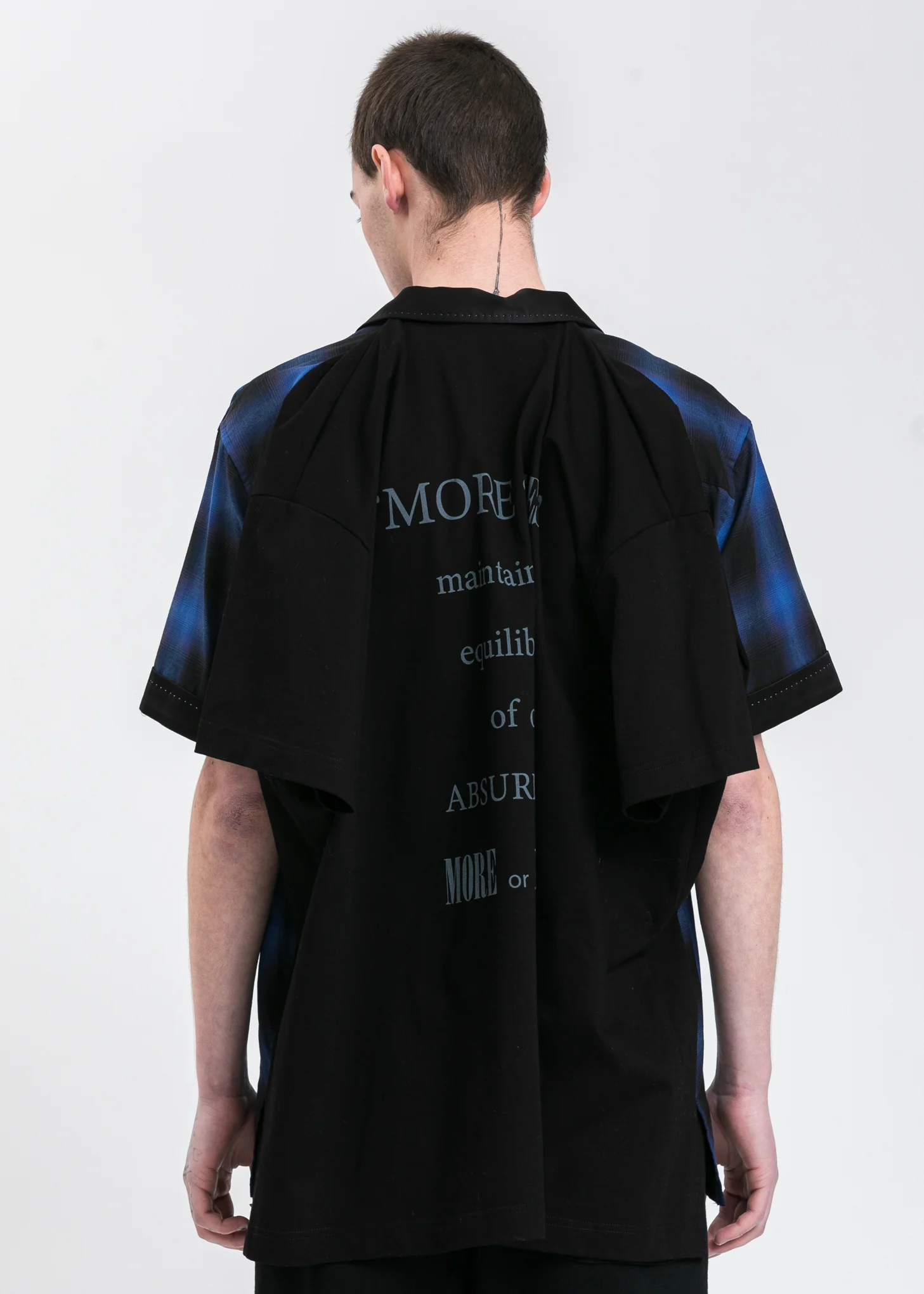 Blue Back T-Bowling Shirt - Image 8