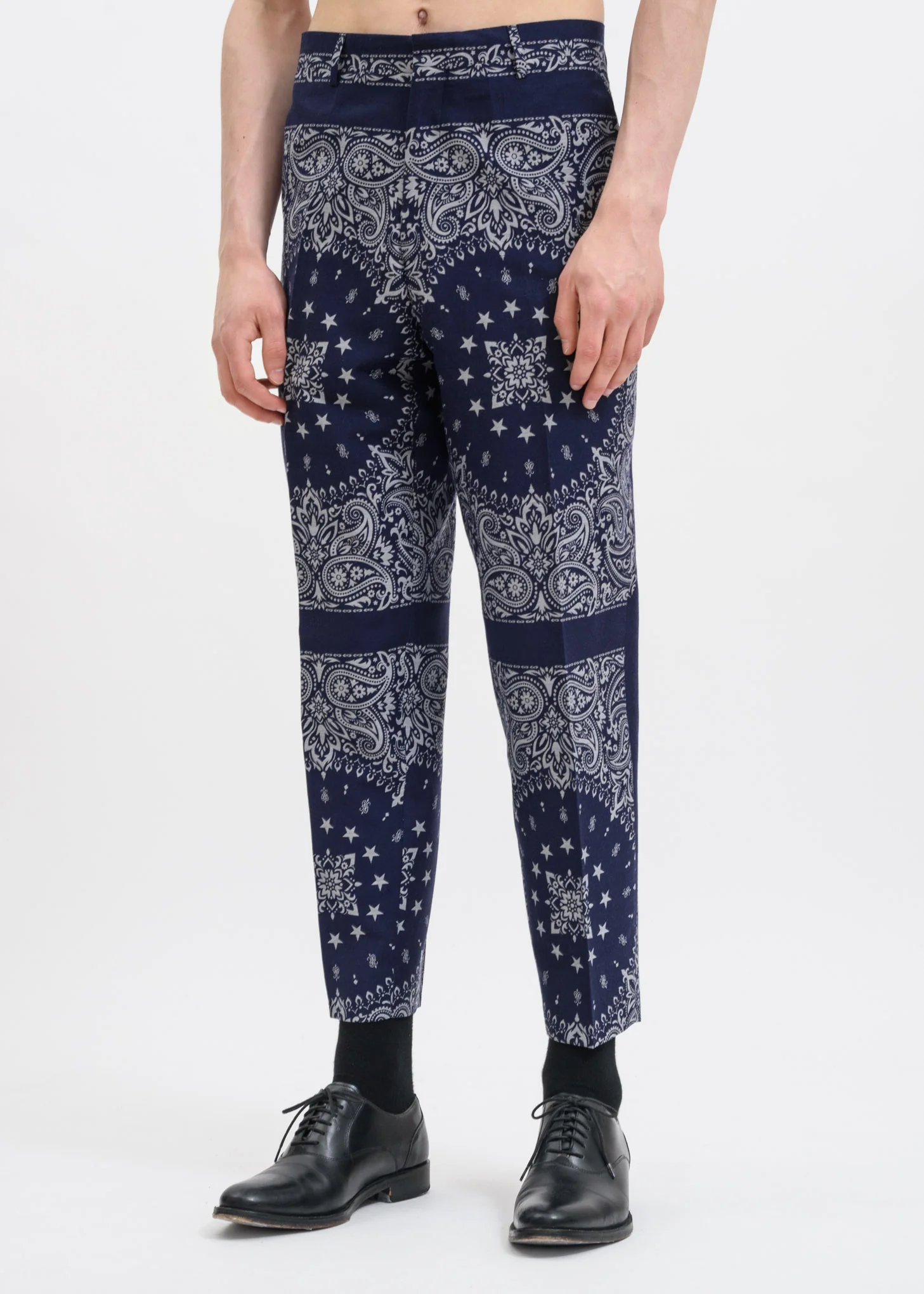 Blue Bandana Revolte Trousers