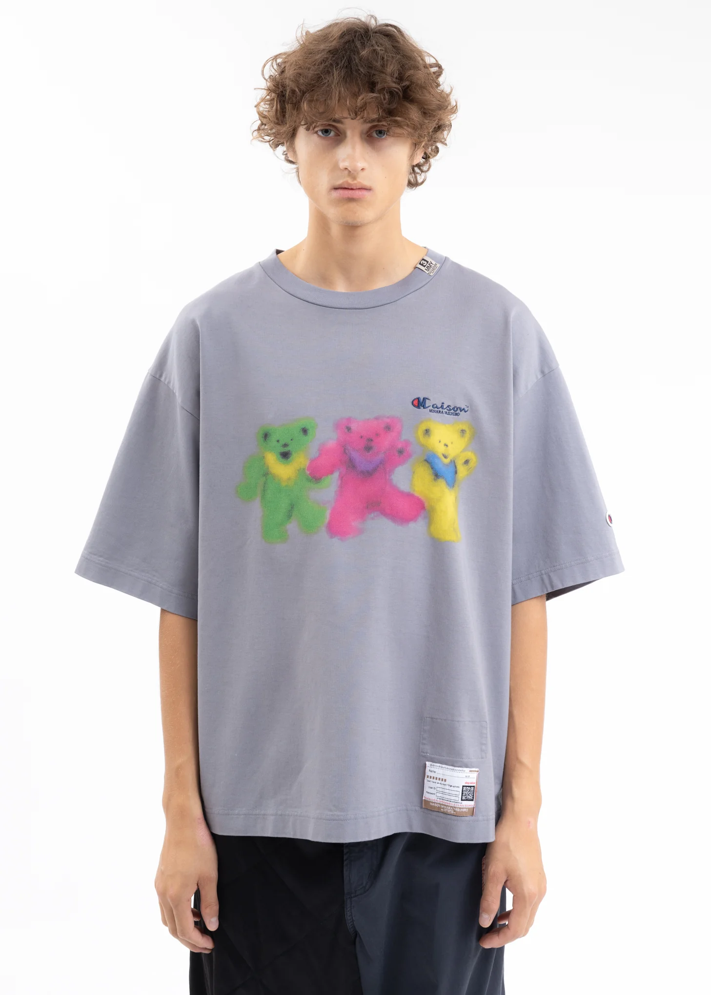 Blue Bears Printed Tee