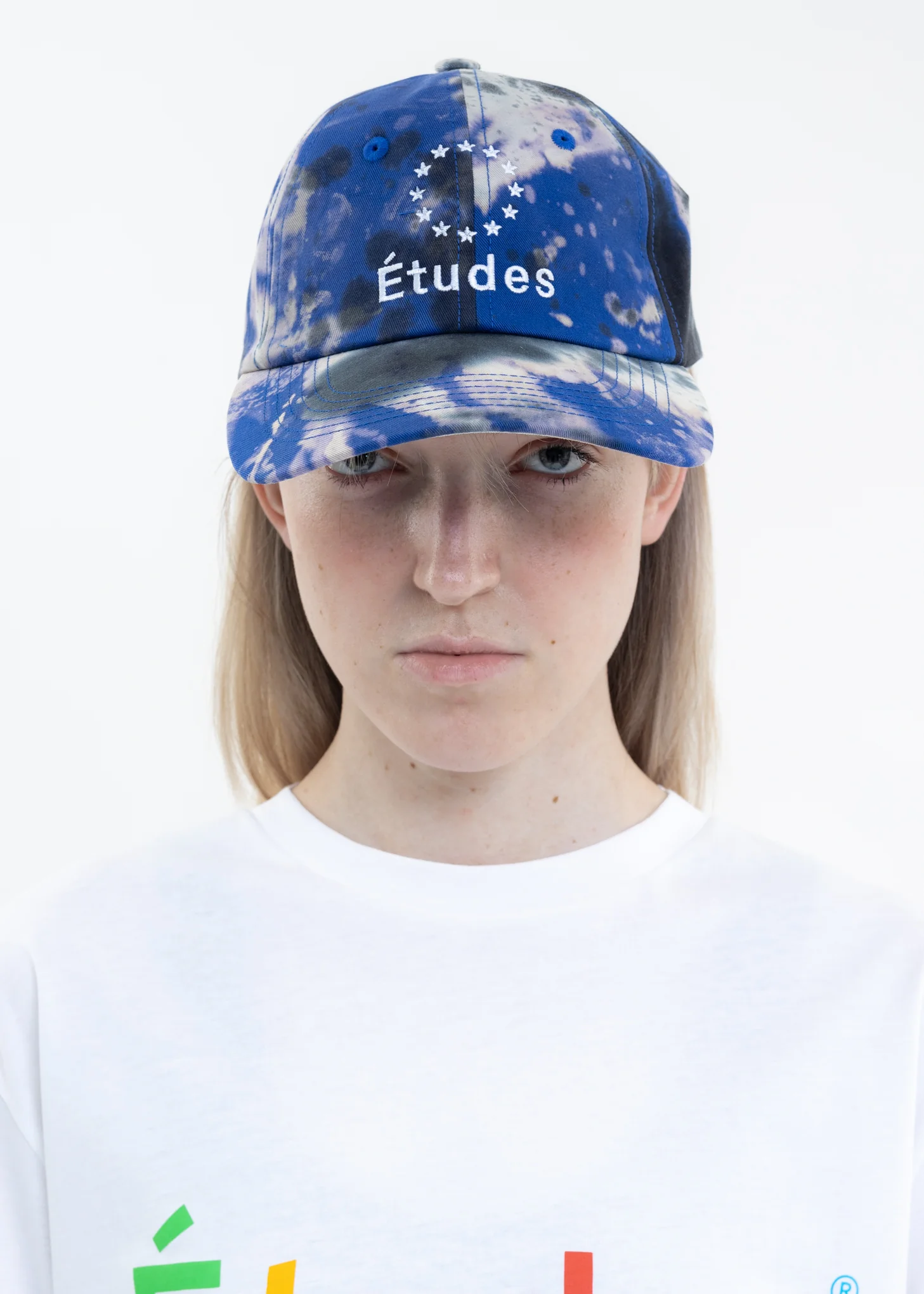 Blue Bleached BOOSTER LOGO Cap - Image 2