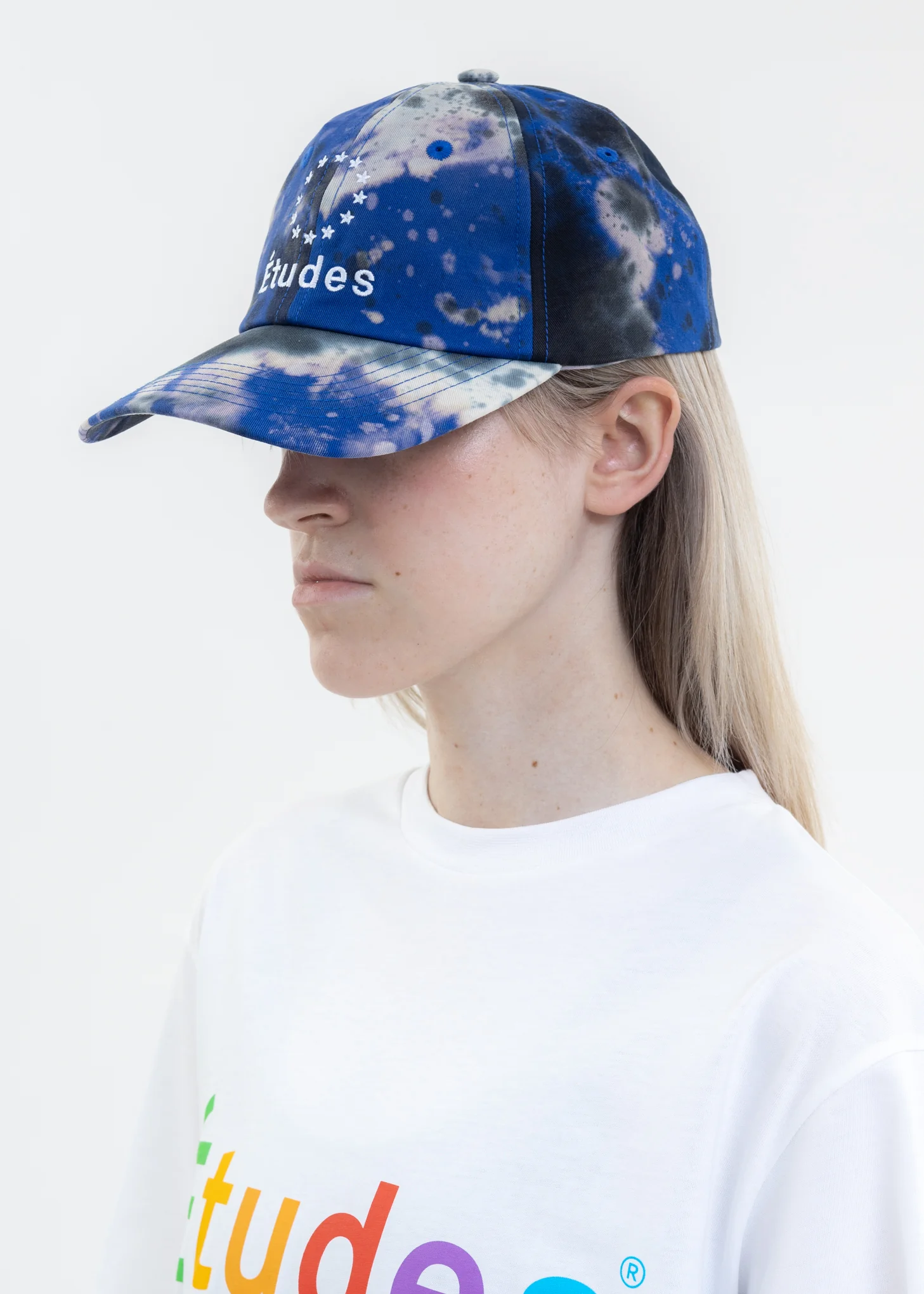Blue Bleached BOOSTER LOGO Cap - Image 3