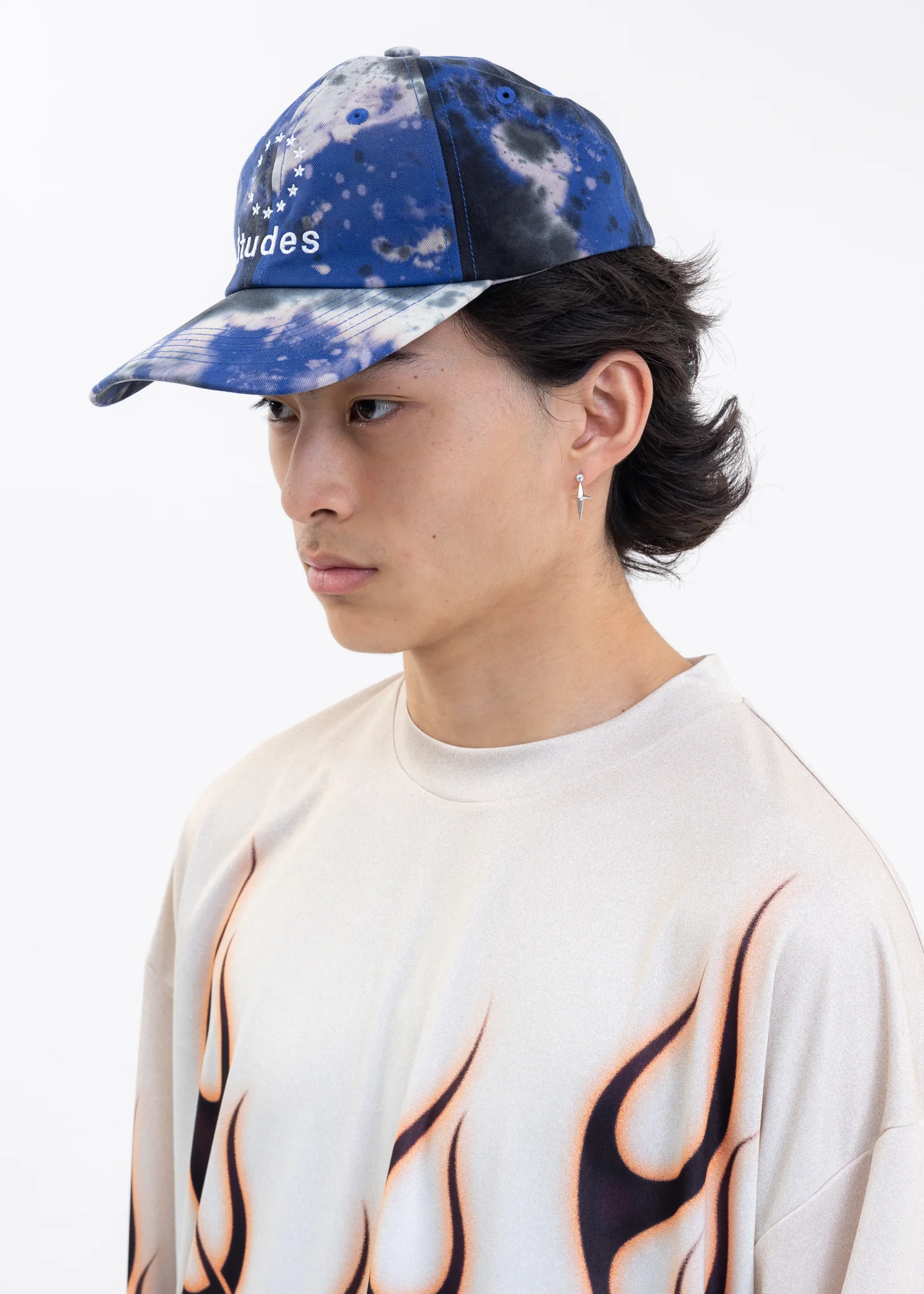 Blue Bleached BOOSTER LOGO Cap - Image 3
