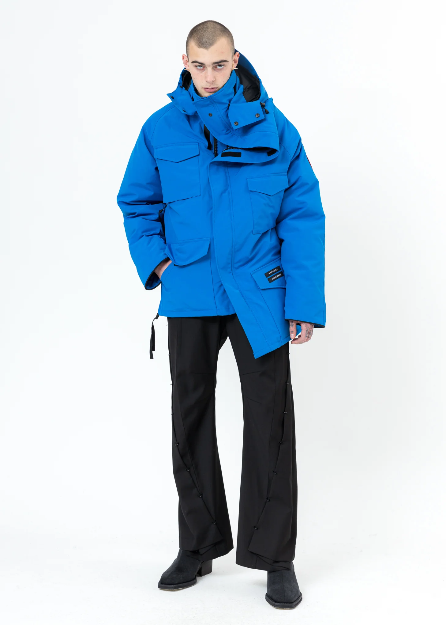 Blue Canada Goose Edition Down Constable Parka - Image 11
