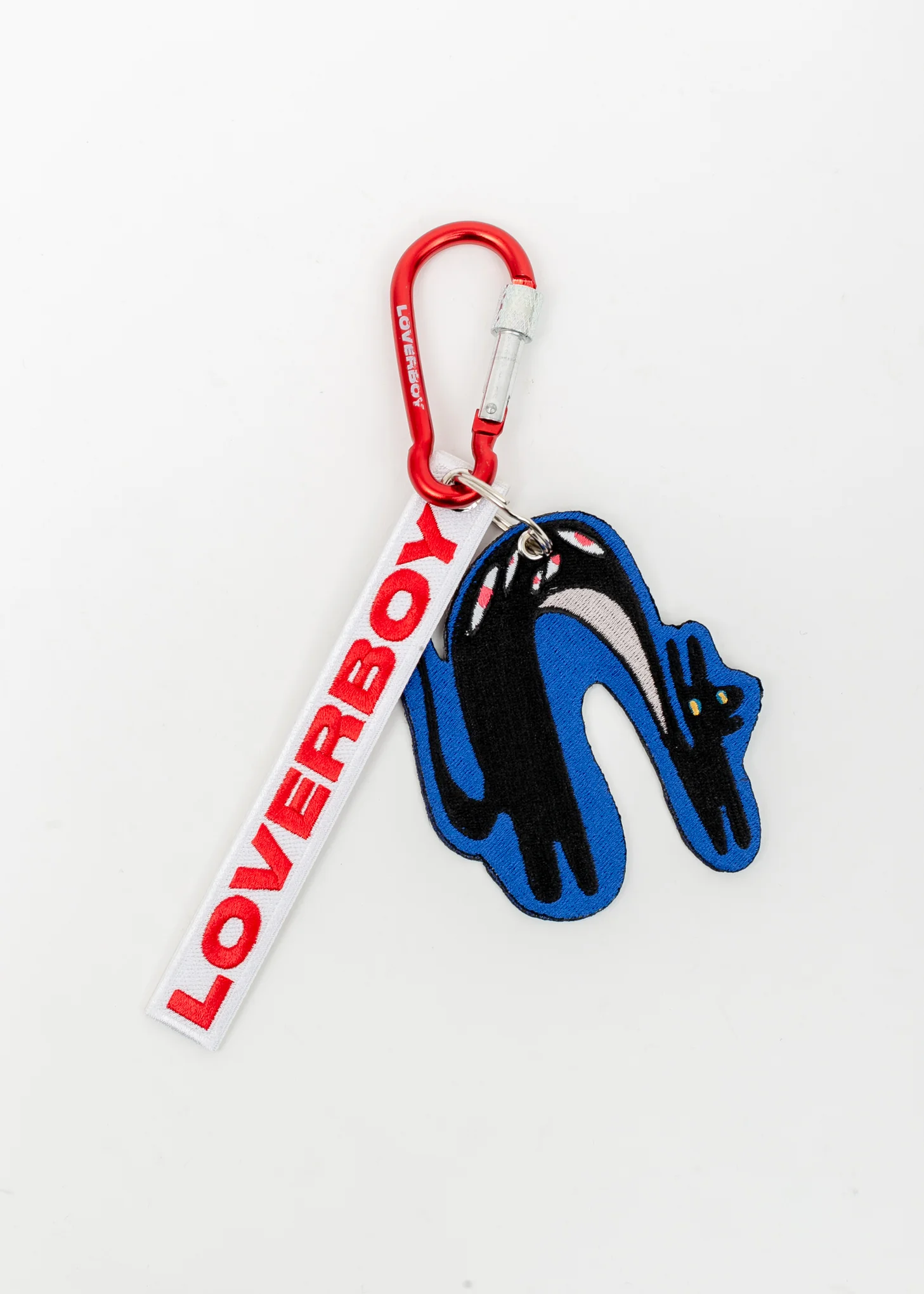 Blue Cat Keyring