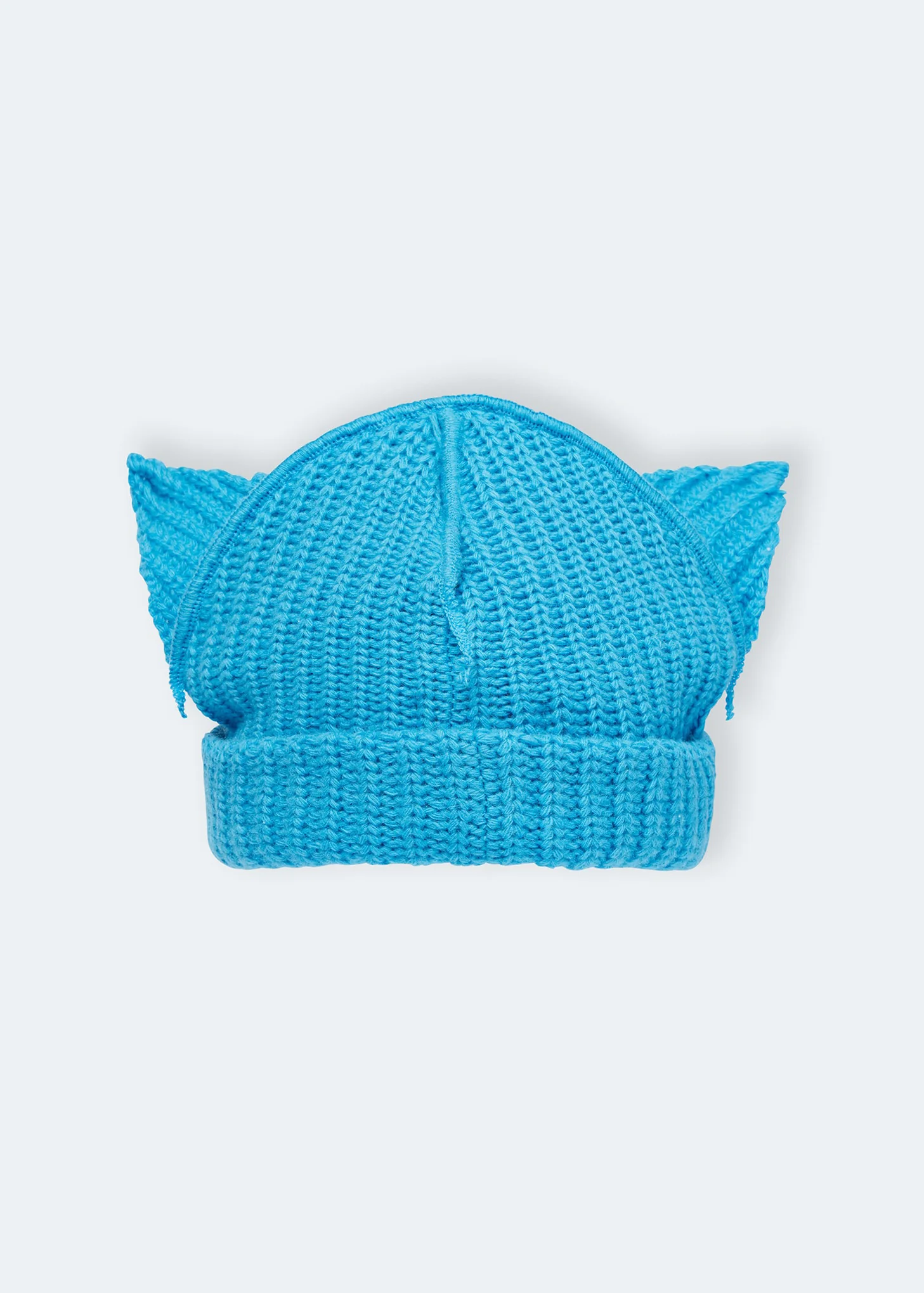Blue Chunky Ears Beanie - Image 2