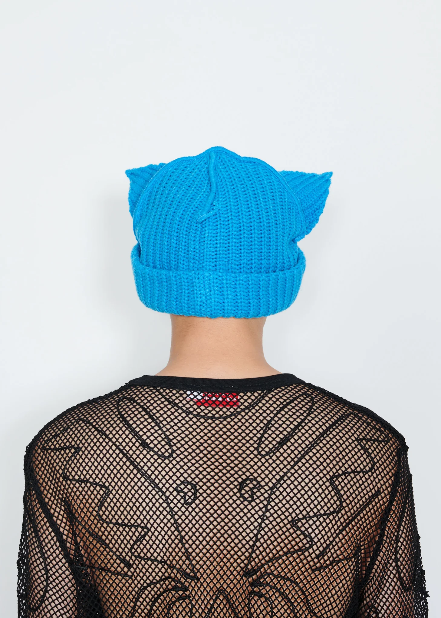 Blue Chunky Ears Beanie - Image 5