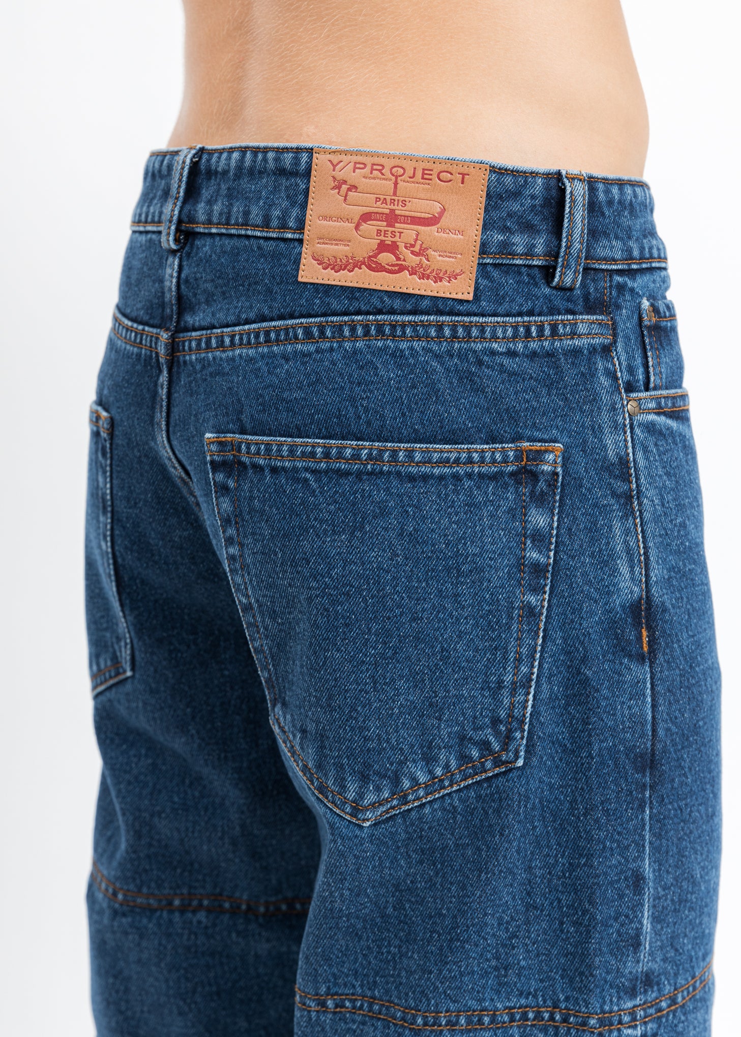 Blue Classic Multi Cuff Jeans - Image 5