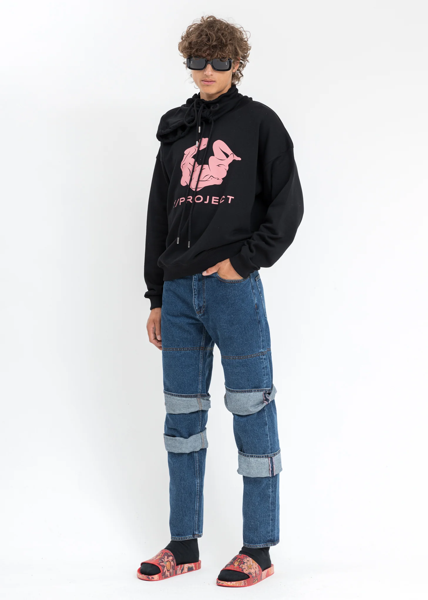Blue Classic Multi Cuff Jeans - Image 7