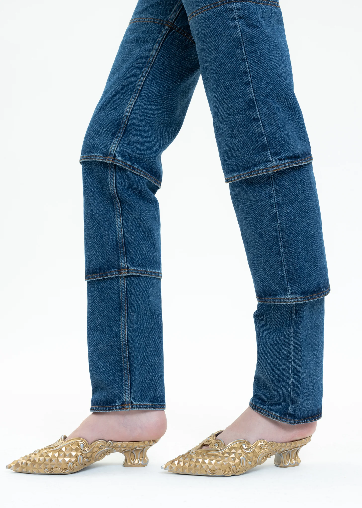 Blue CLASSIC MULTI CUFF Jeans - Image 10