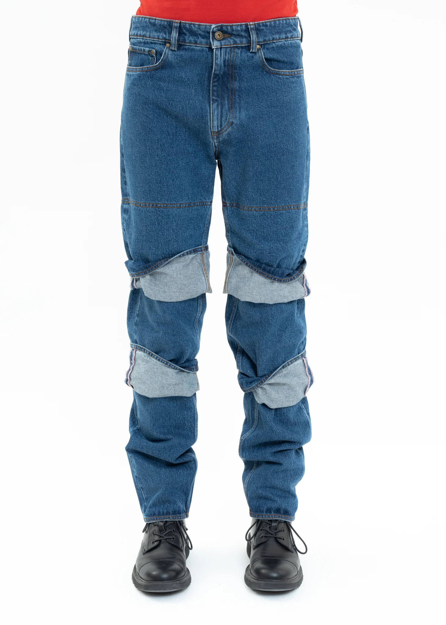 Blue CLASSIC MULTI CUFF Jeans - Image 3