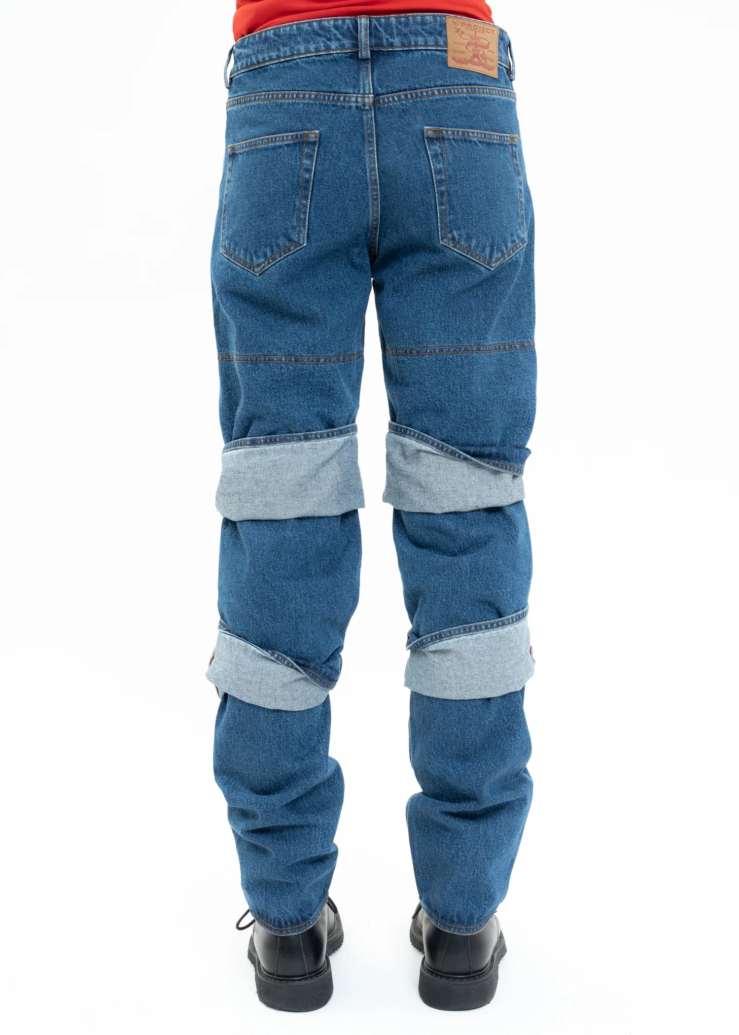 Blue CLASSIC MULTI CUFF Jeans - Image 4