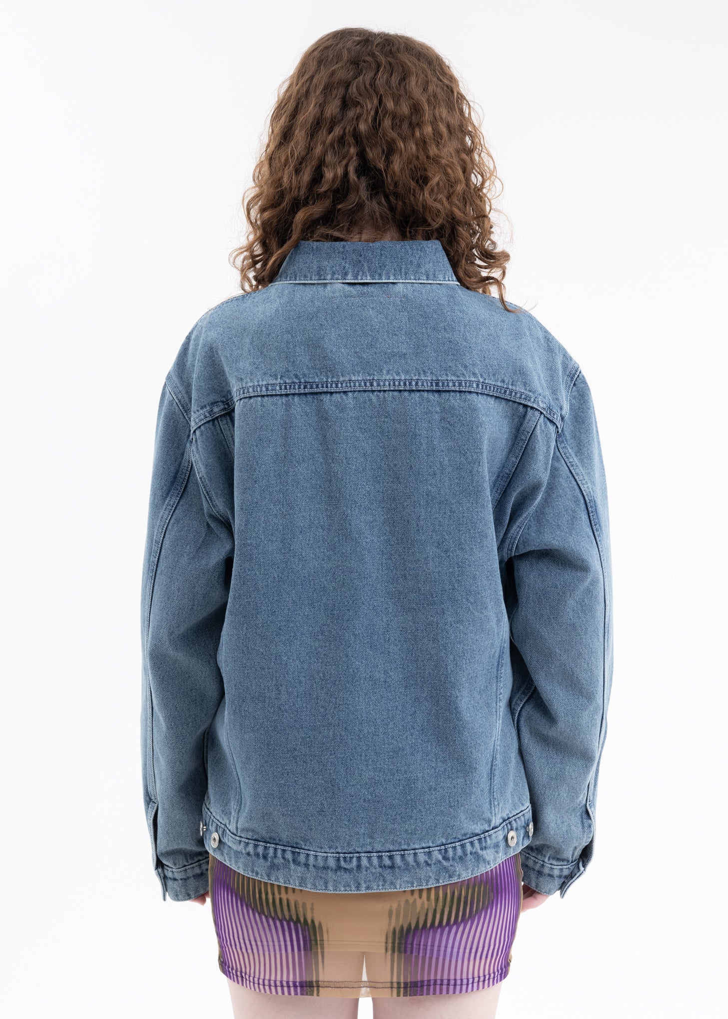 BLUE CLASSIC WIRE DENIM JACKET - Image 3