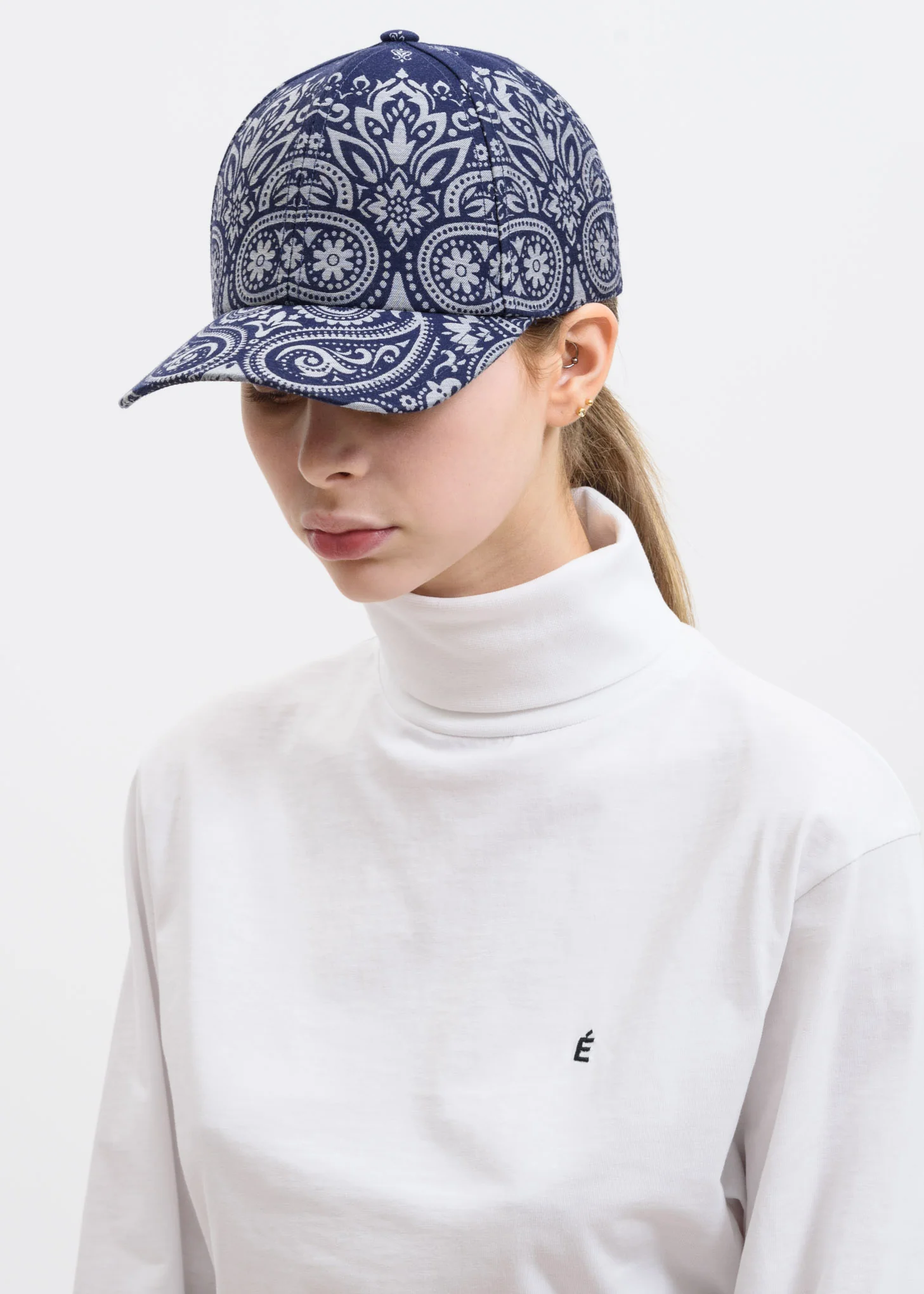 Blue Cloud Bandana Cap
