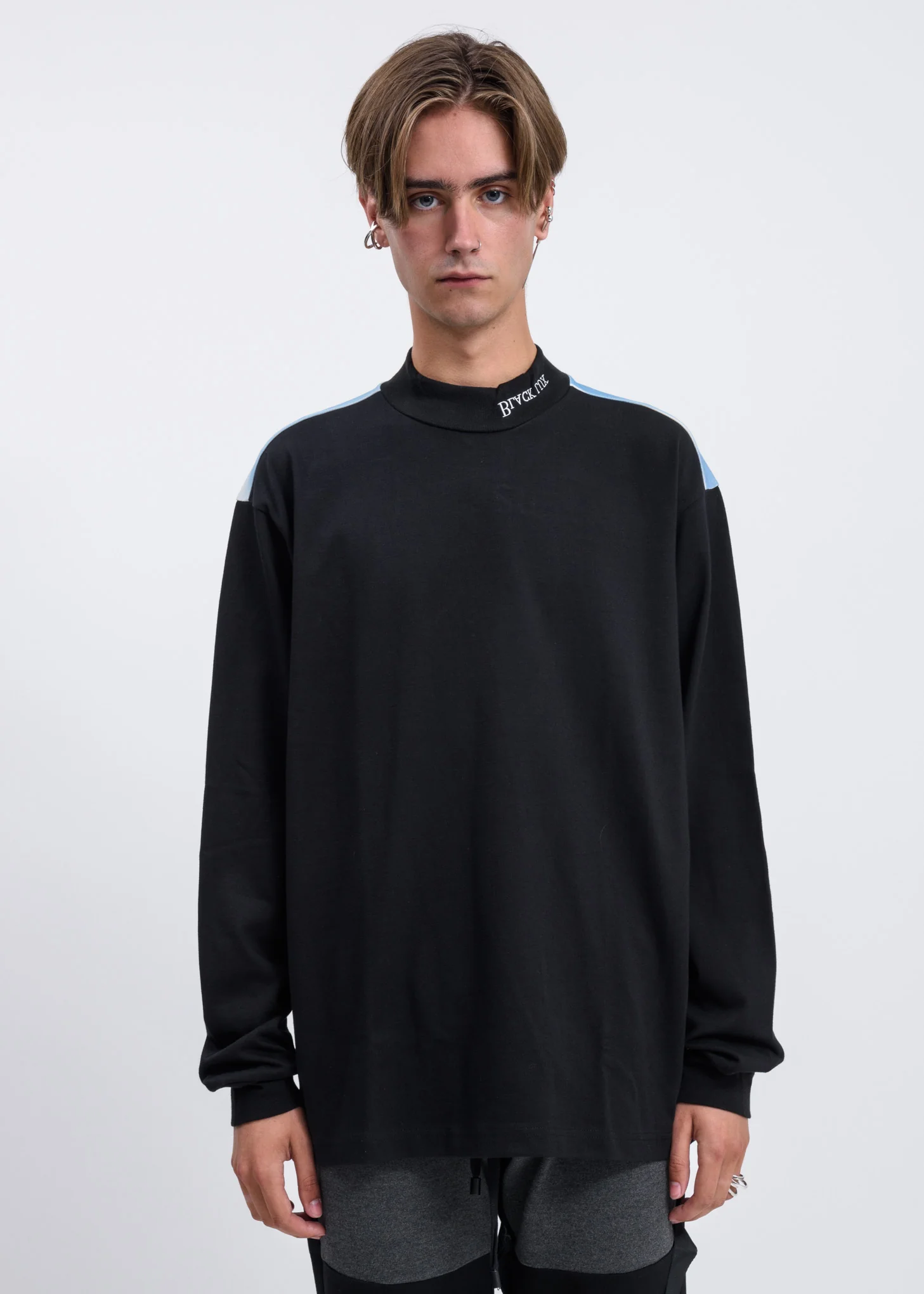 Blue Clouds Turtleneck - Image 3