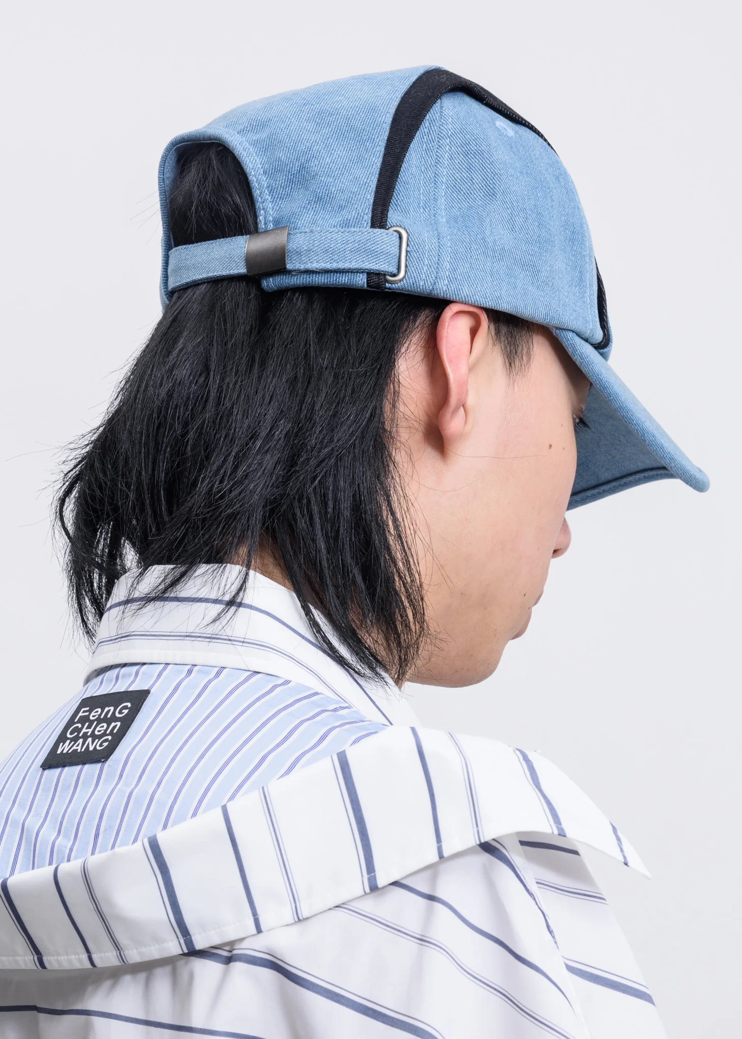 Blue Contrast Layered Cap - Image 2