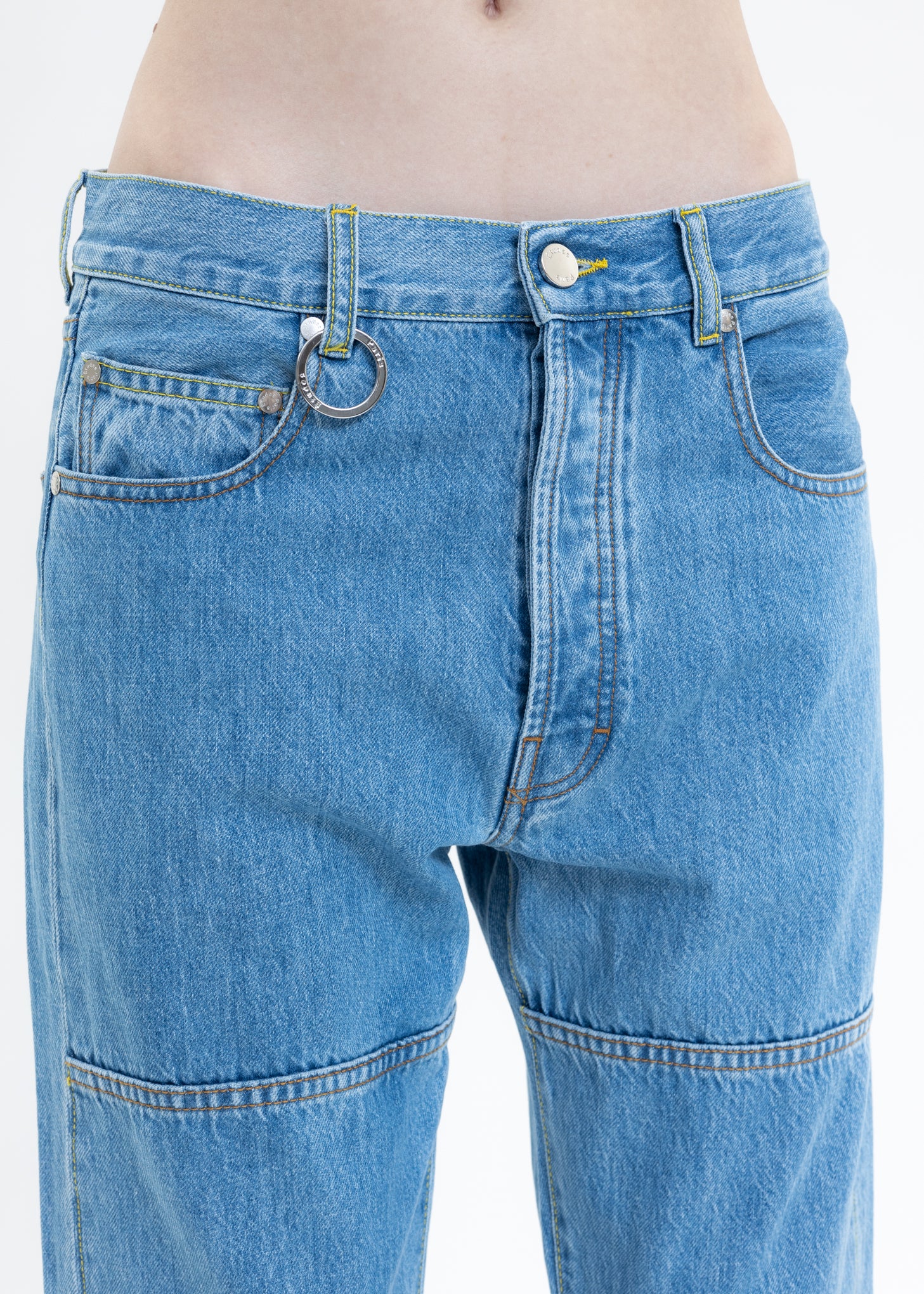 Blue CORNER DENIM Jeans - Image 4