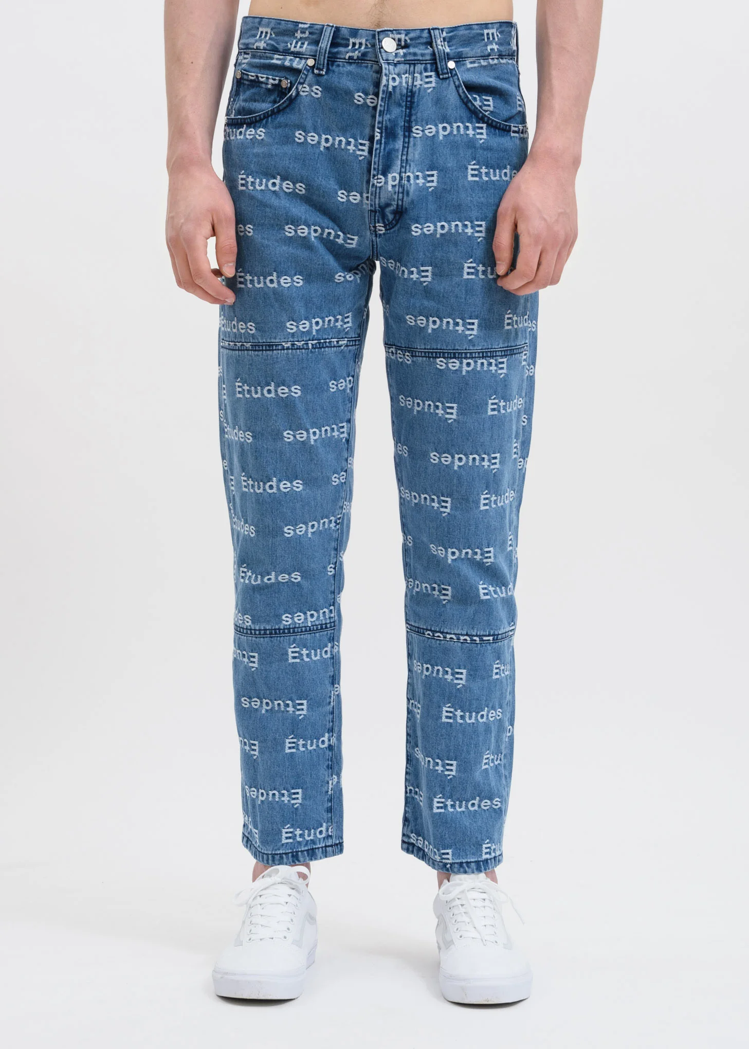 Blue Corner Jacquard Etudes Jeans