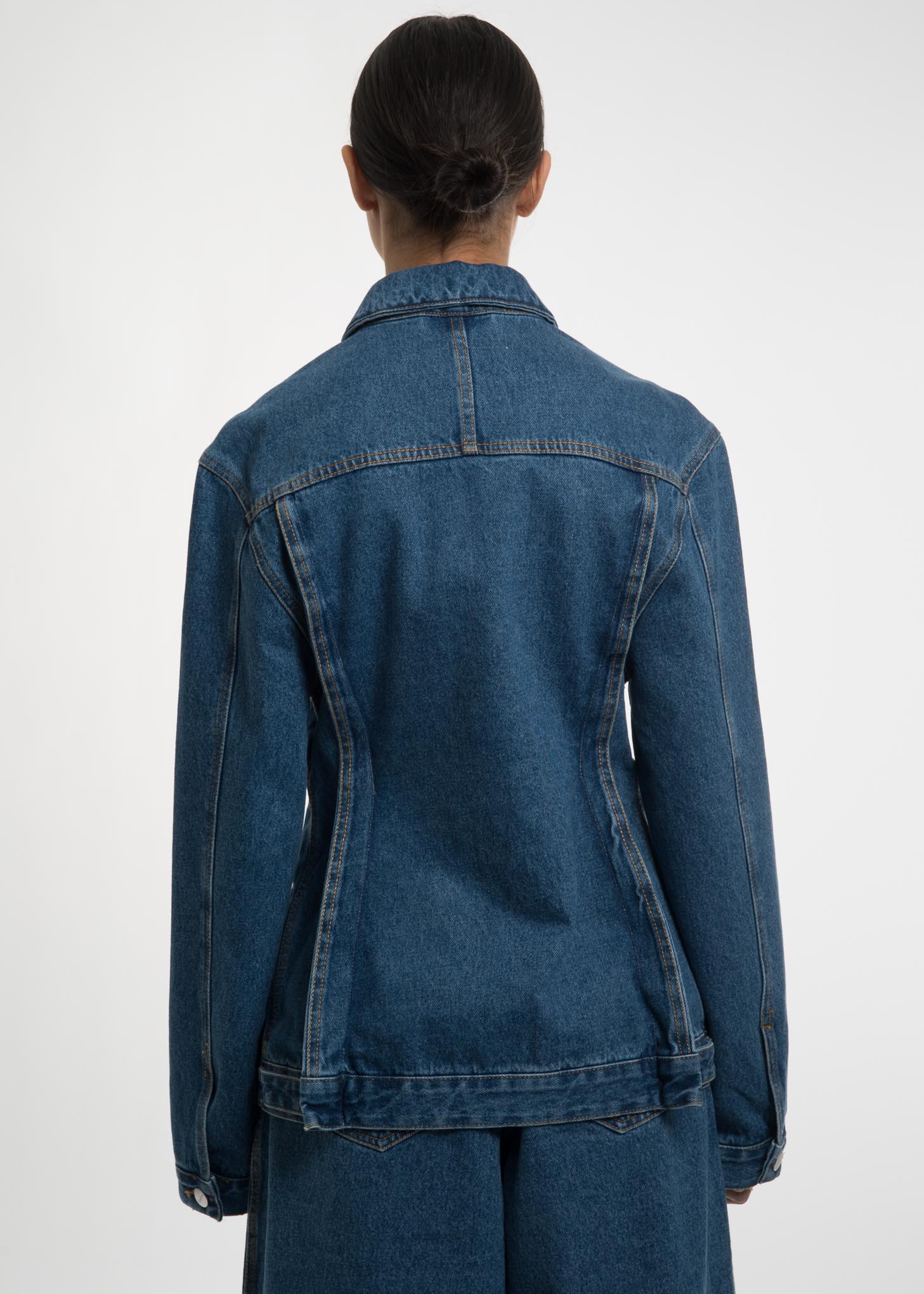 Blue Coup De Foudre Stone Wash Jacket - Image 2