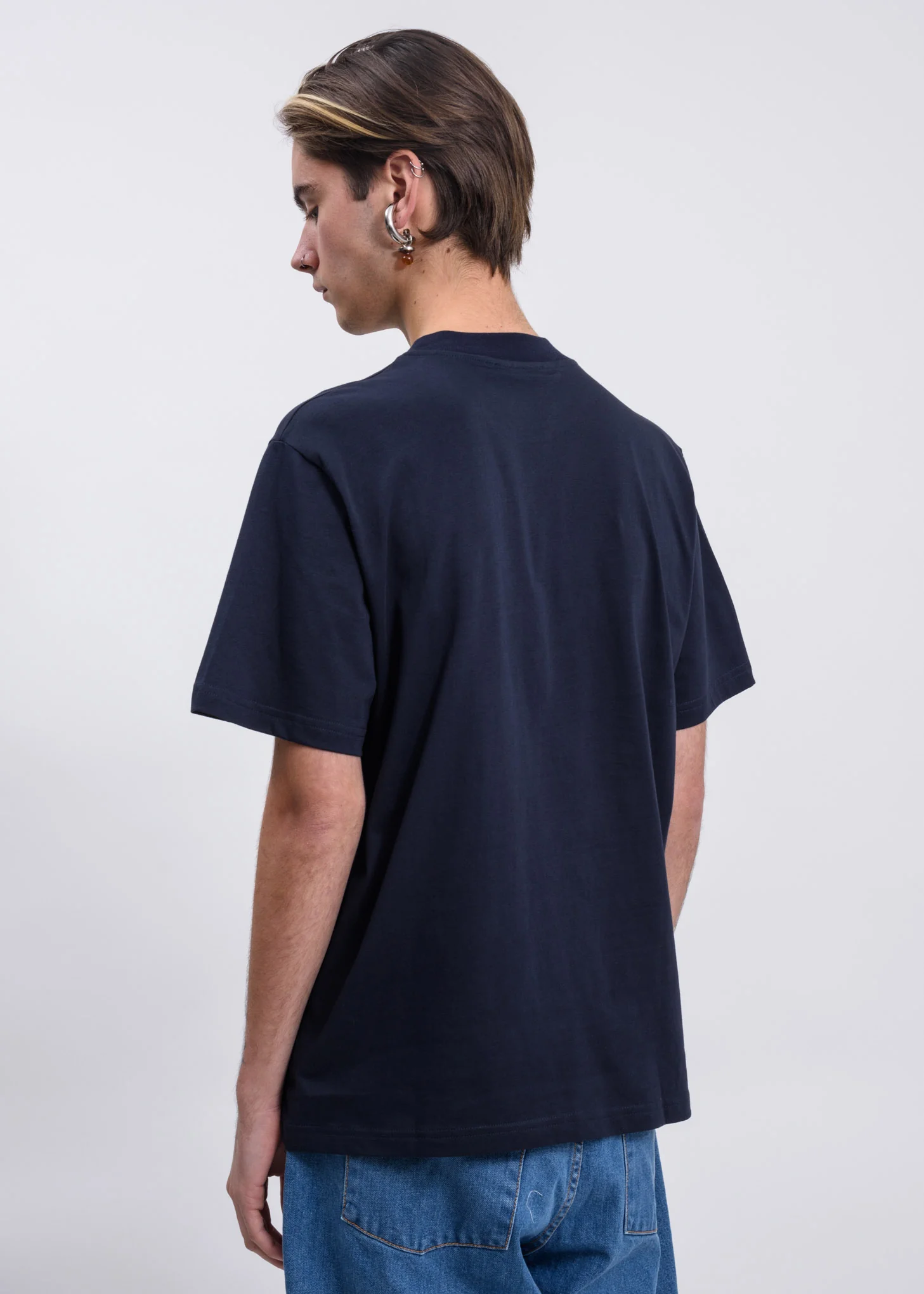 Blue Desert Print T-Shirt - Image 3