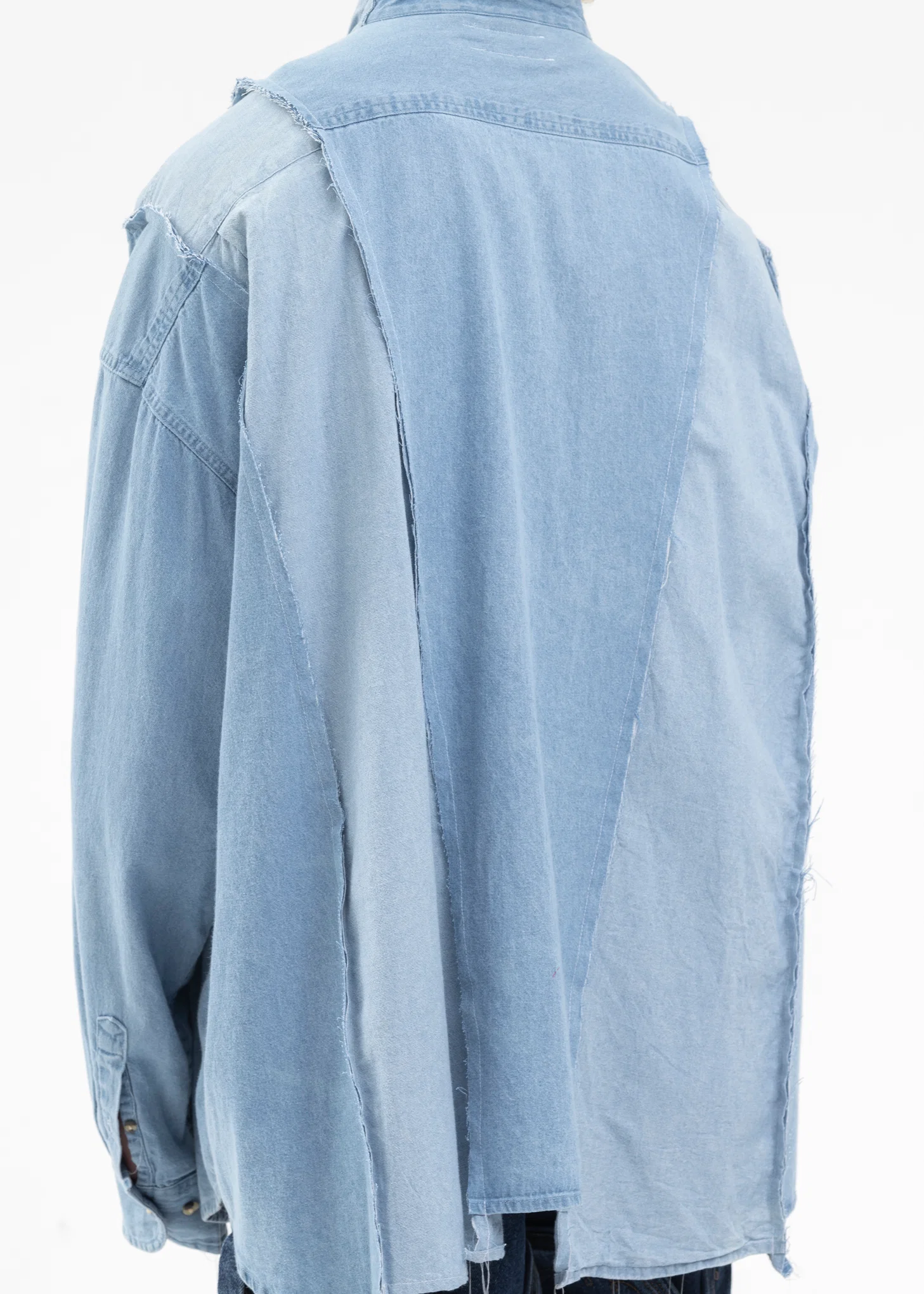 Indigo Docking Wide Denim Samue Shirts -Style 3 - Image 5