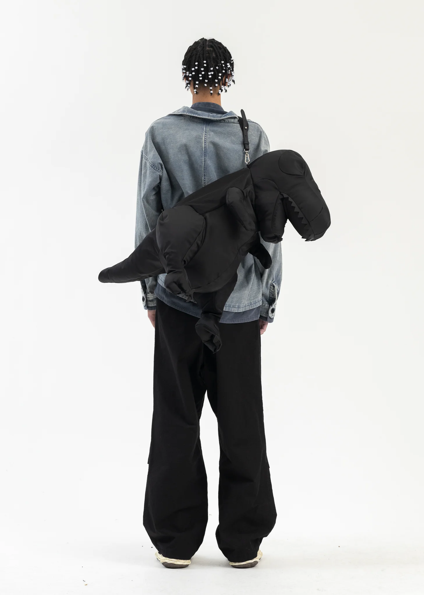 BLUE DOUBLE LAYERED L/S SHIRTS - Image 7
