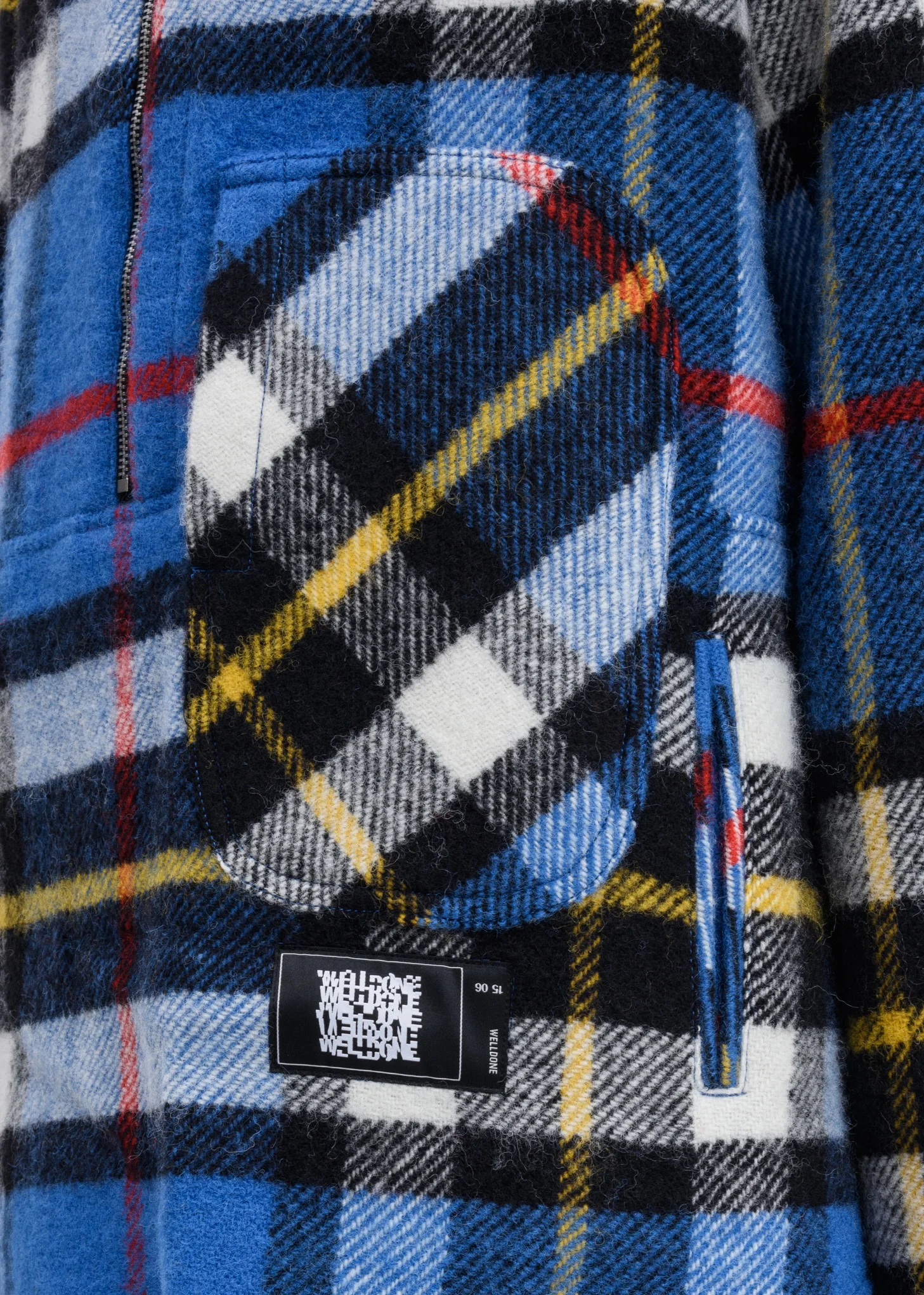 Blue English Check Anorak - Image 5