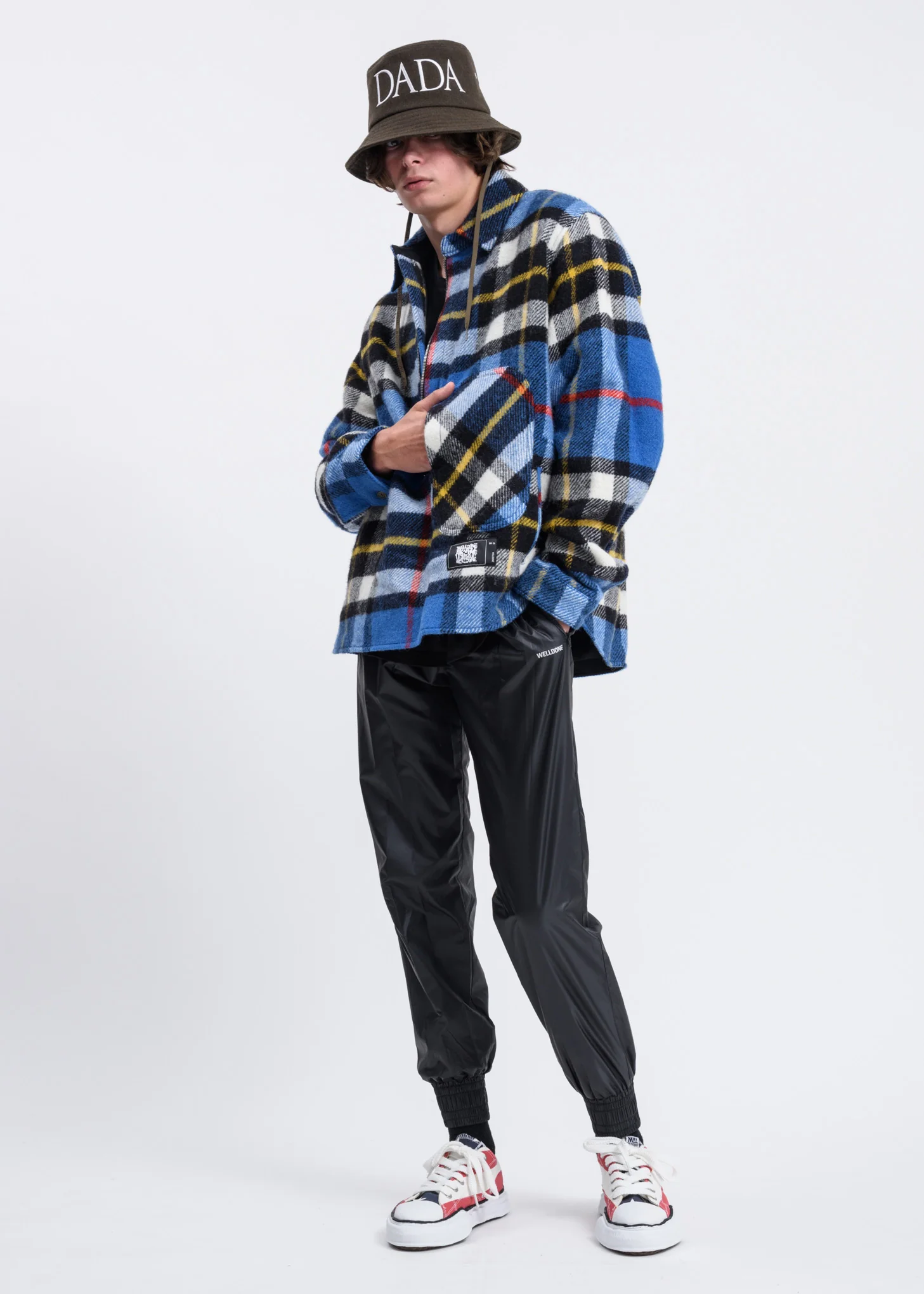 Blue English Check Anorak - Image 5