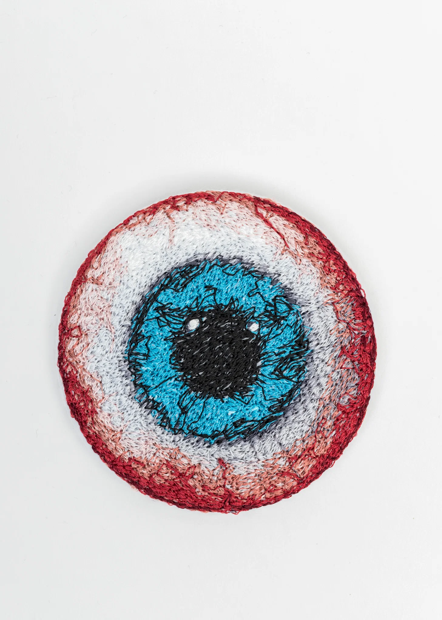 BLUE EYE EMBROIDERY BADGE