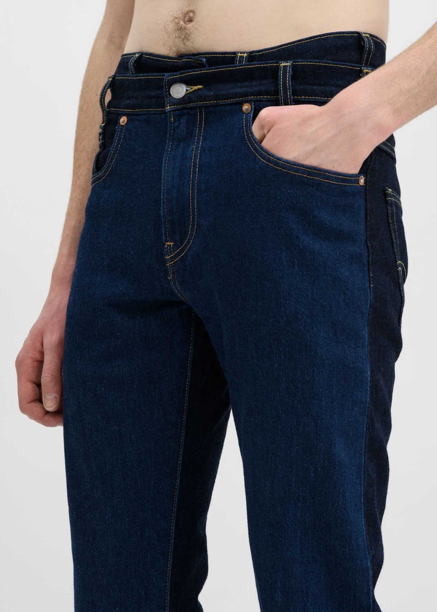 Blue FCW Levis Layered Jeans - Image 3