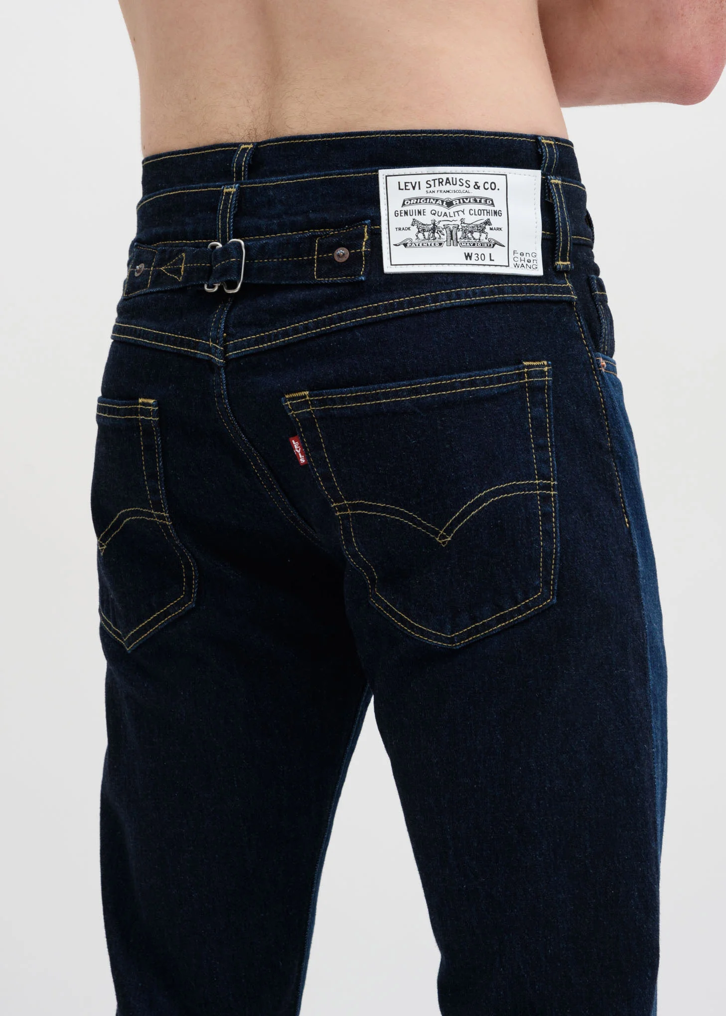 Blue FCW Levis Layered Jeans - Image 4