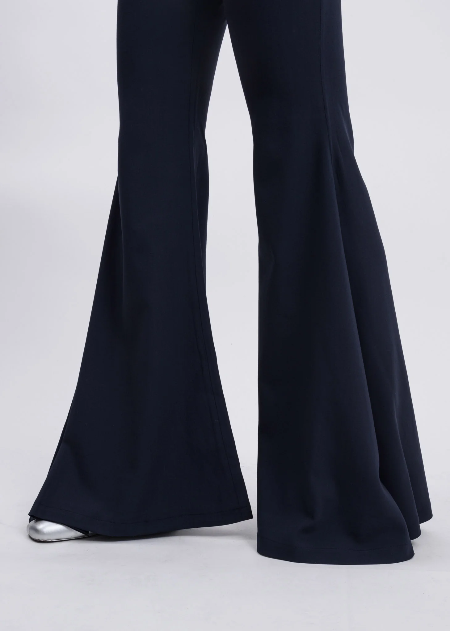 Blue Flare Trousers - Image 3