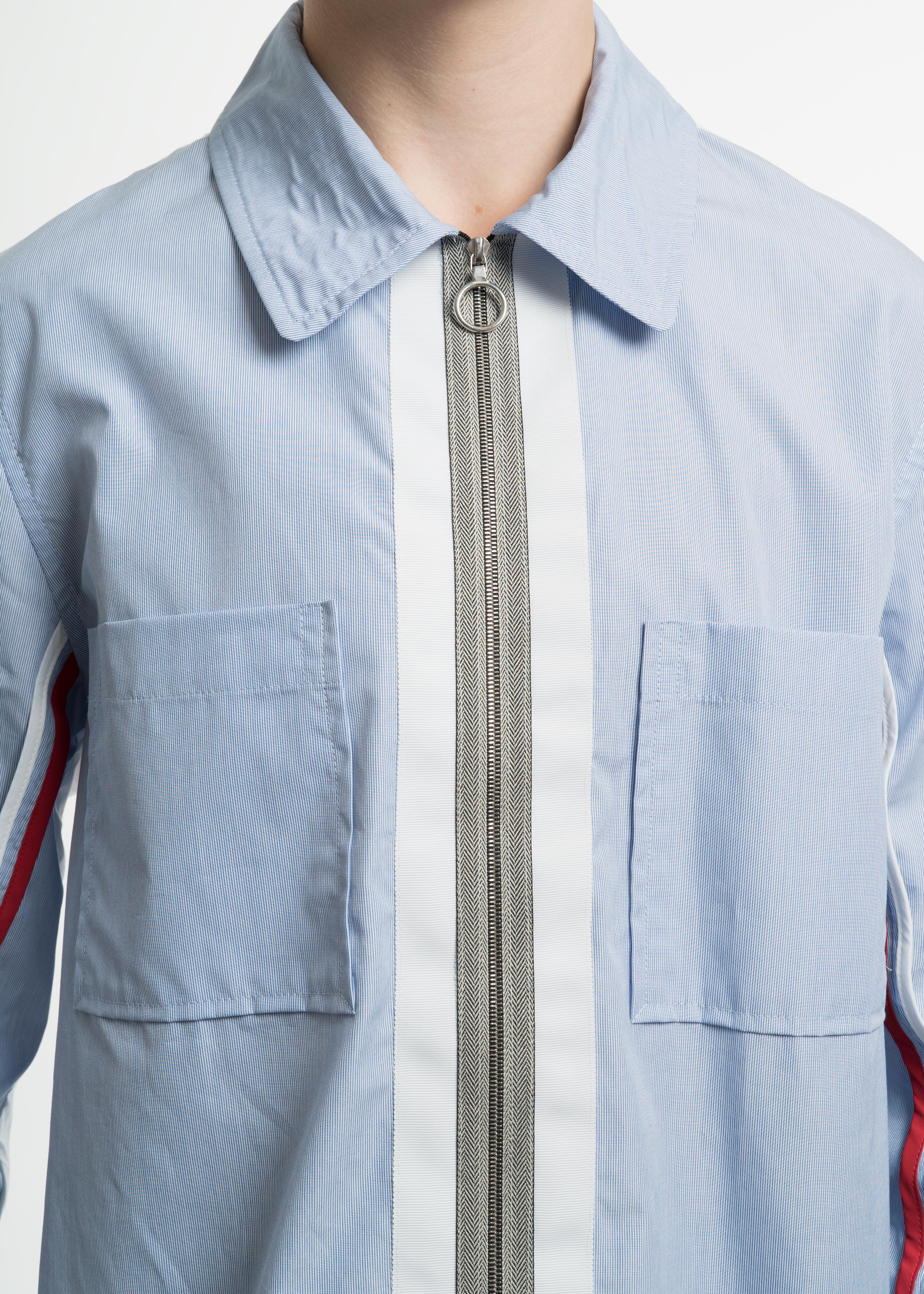 Blue FZ Shirt Jacket - Image 3