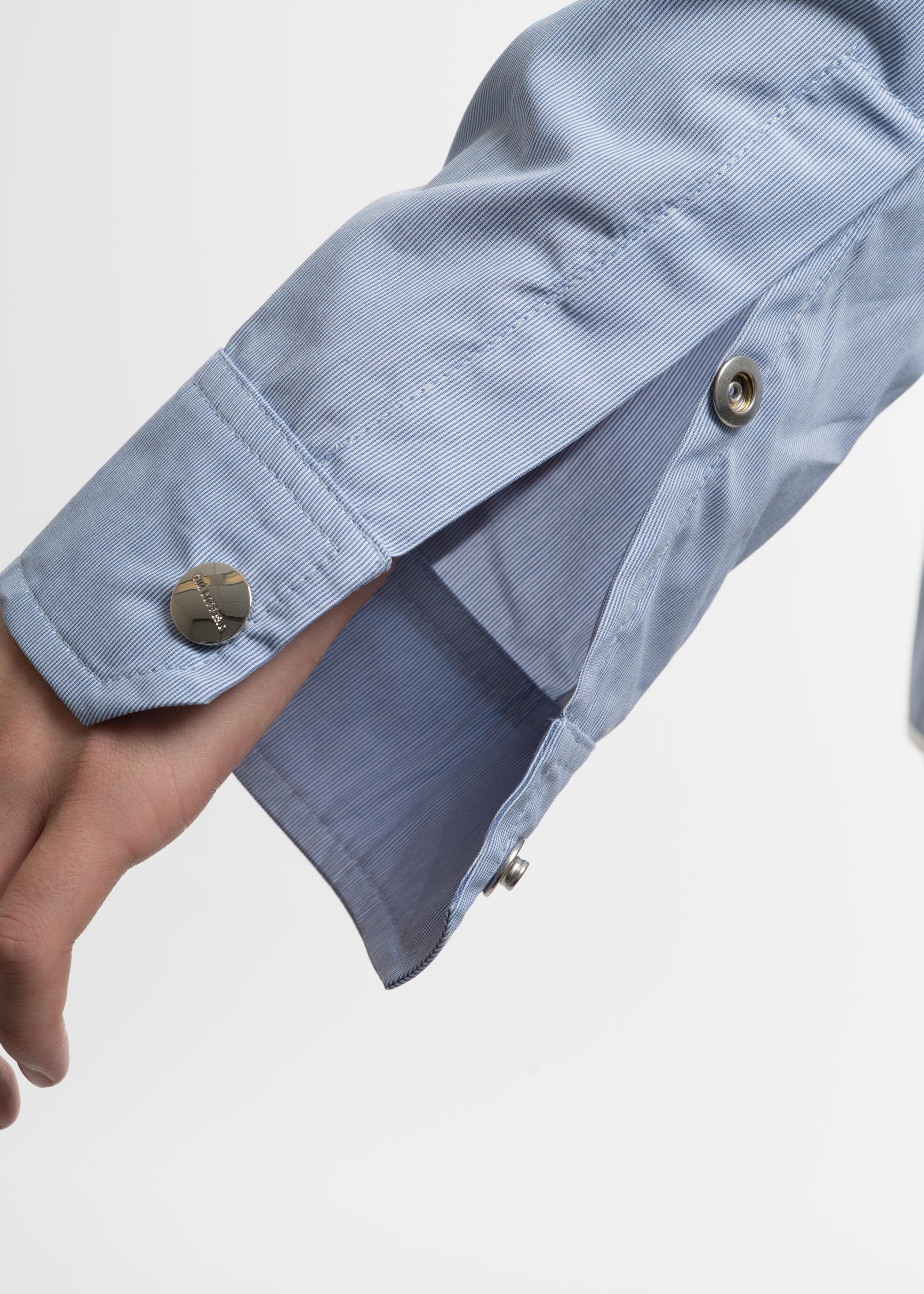 Blue FZ Shirt Jacket - Image 5